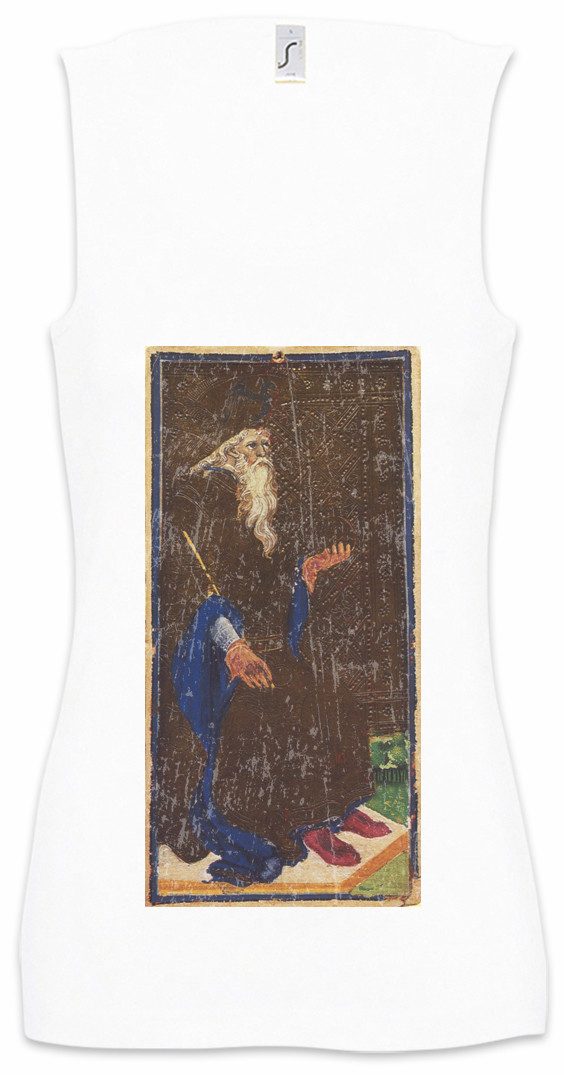Tanktop Tarot Arcanum Emperor Ärmelloses Damen T-Shirt Karte Karten Card