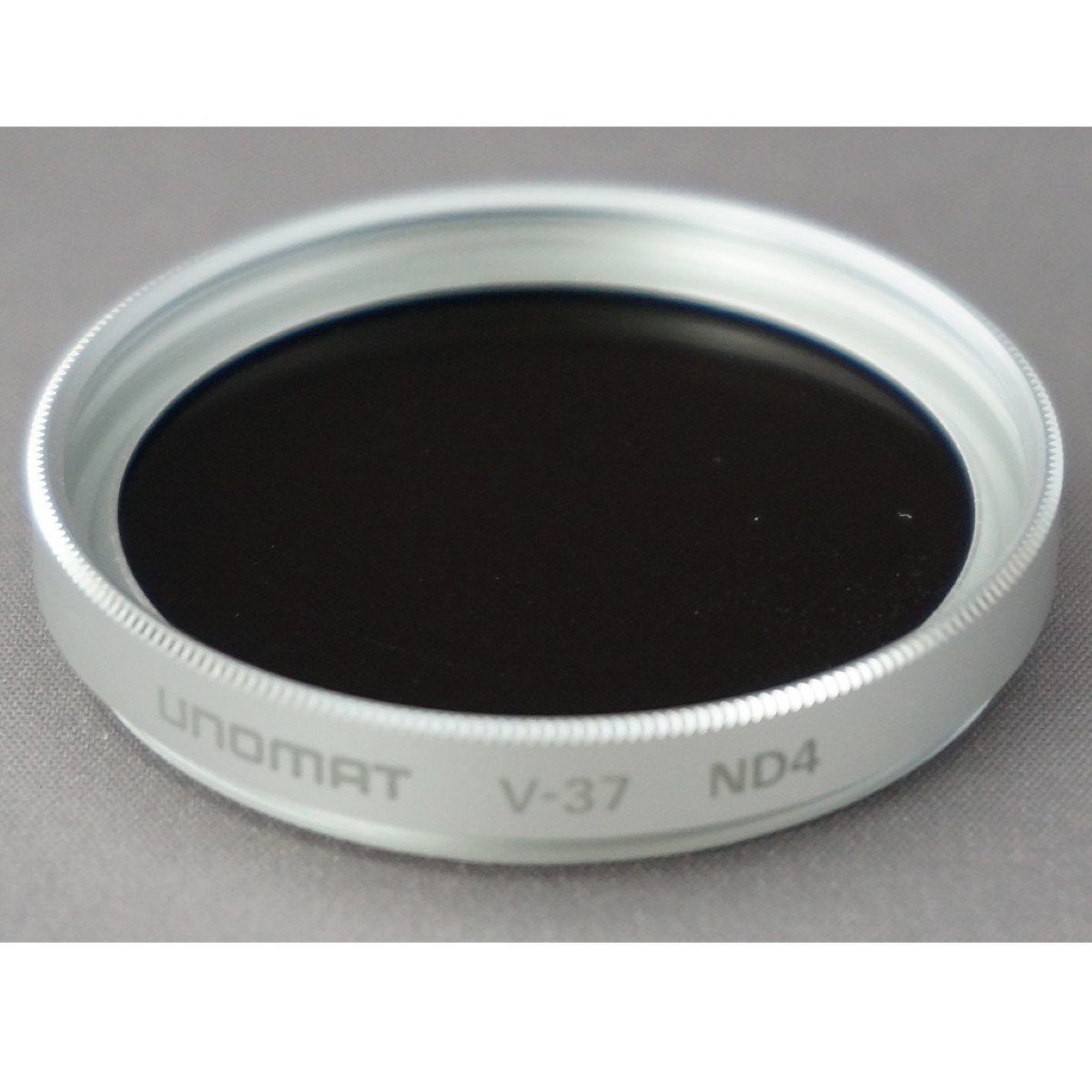 4x Objektivzubehör Kamera Grau-Filter (Graufilter für verhindert etc) 37mm Unomat ND4 2 Digital, Silber Überbelichtung, =