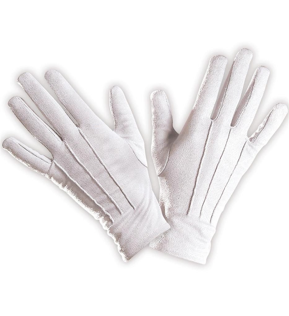 Widmann S.r.l. Kostüm Weiße Handschuhe