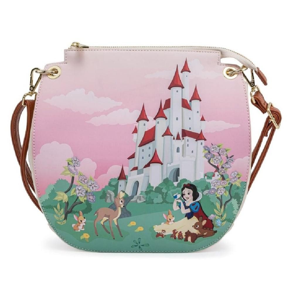 Loungefly Schultertasche Disney Snow White Castle bag