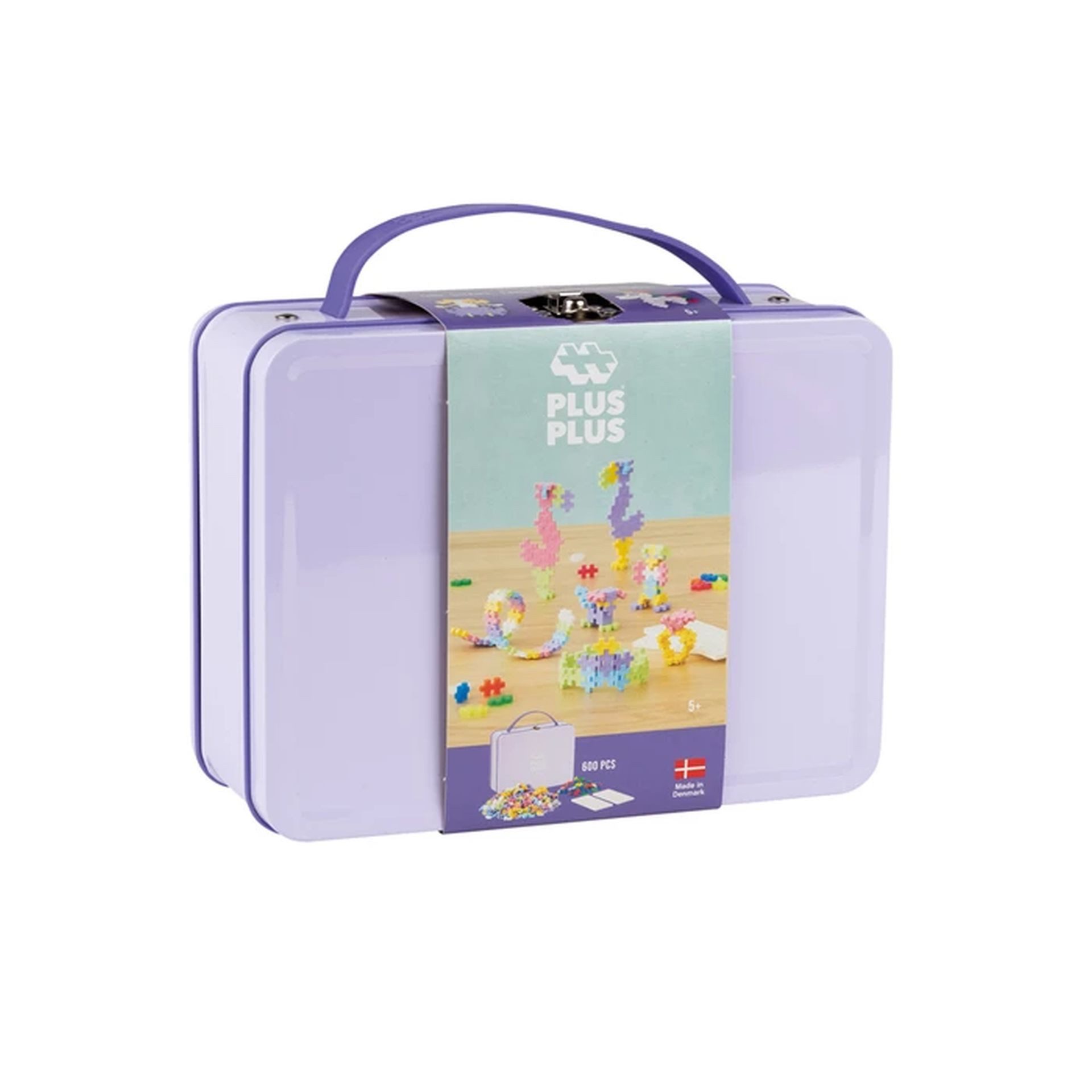 600 Kreativ Bausteine Pastell Metallbox Konstruktionsspielsteine