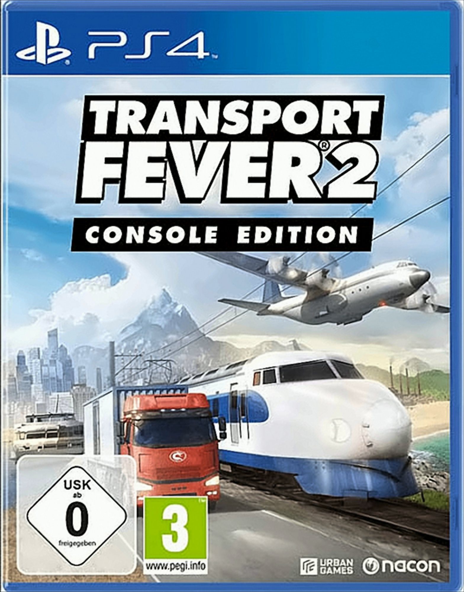 Transport Fever 2 PS-4 Playstation 4