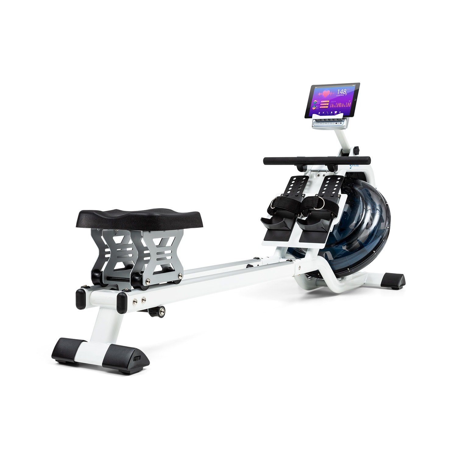 Sports Capital mit M2 Flow ;Trainingscomputer Rudermaschine LCD-Display) (Tablet-Halterung