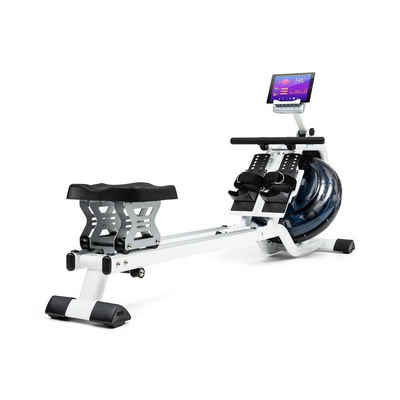 Capital Sports Rudermaschine Flow M2 (Tablet-Halterung ;Trainingscomputer mit LCD-Display)