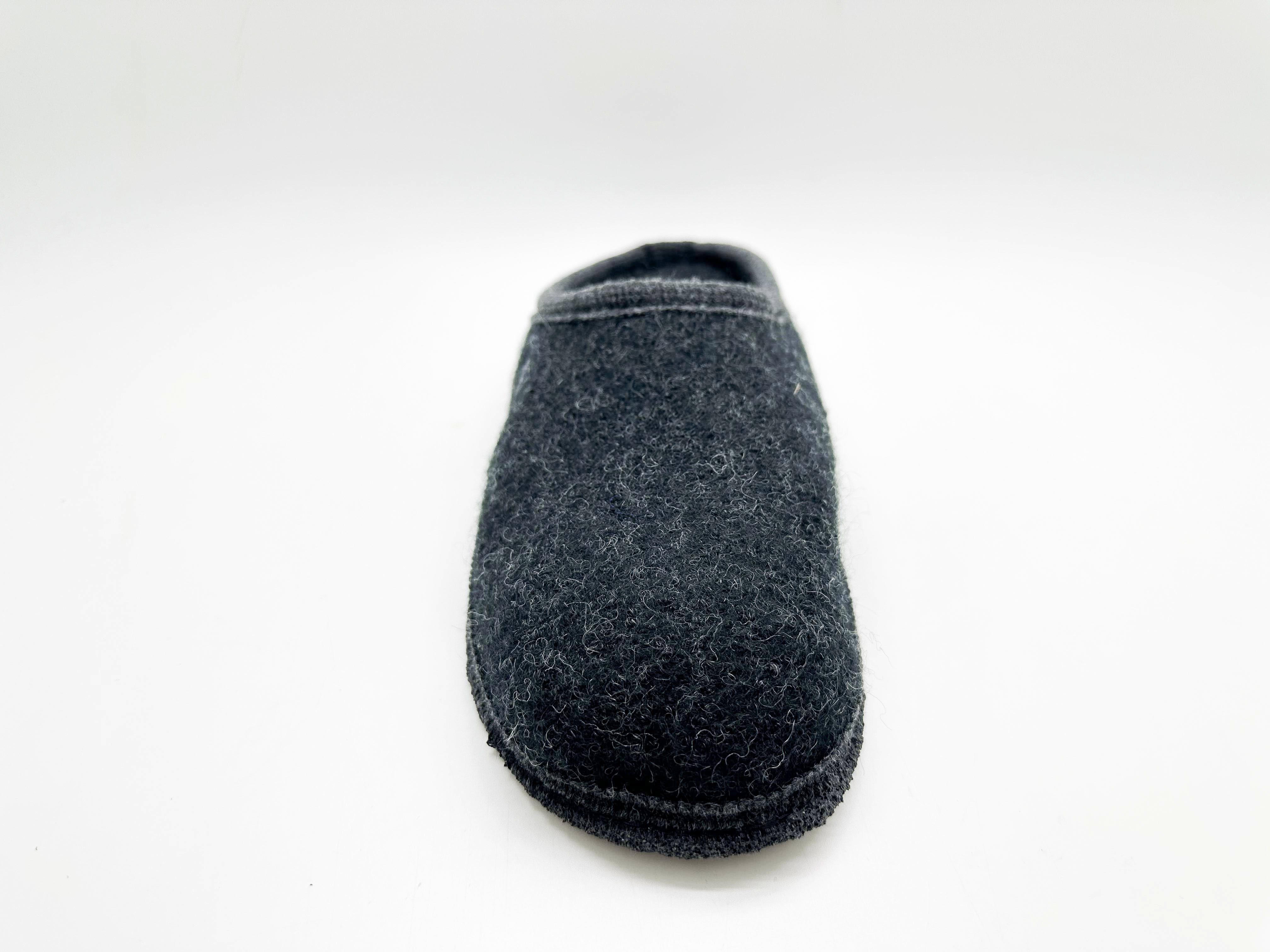 thies 1856 ® Mountain Wool Slipper 2 charcoal Hausschuh