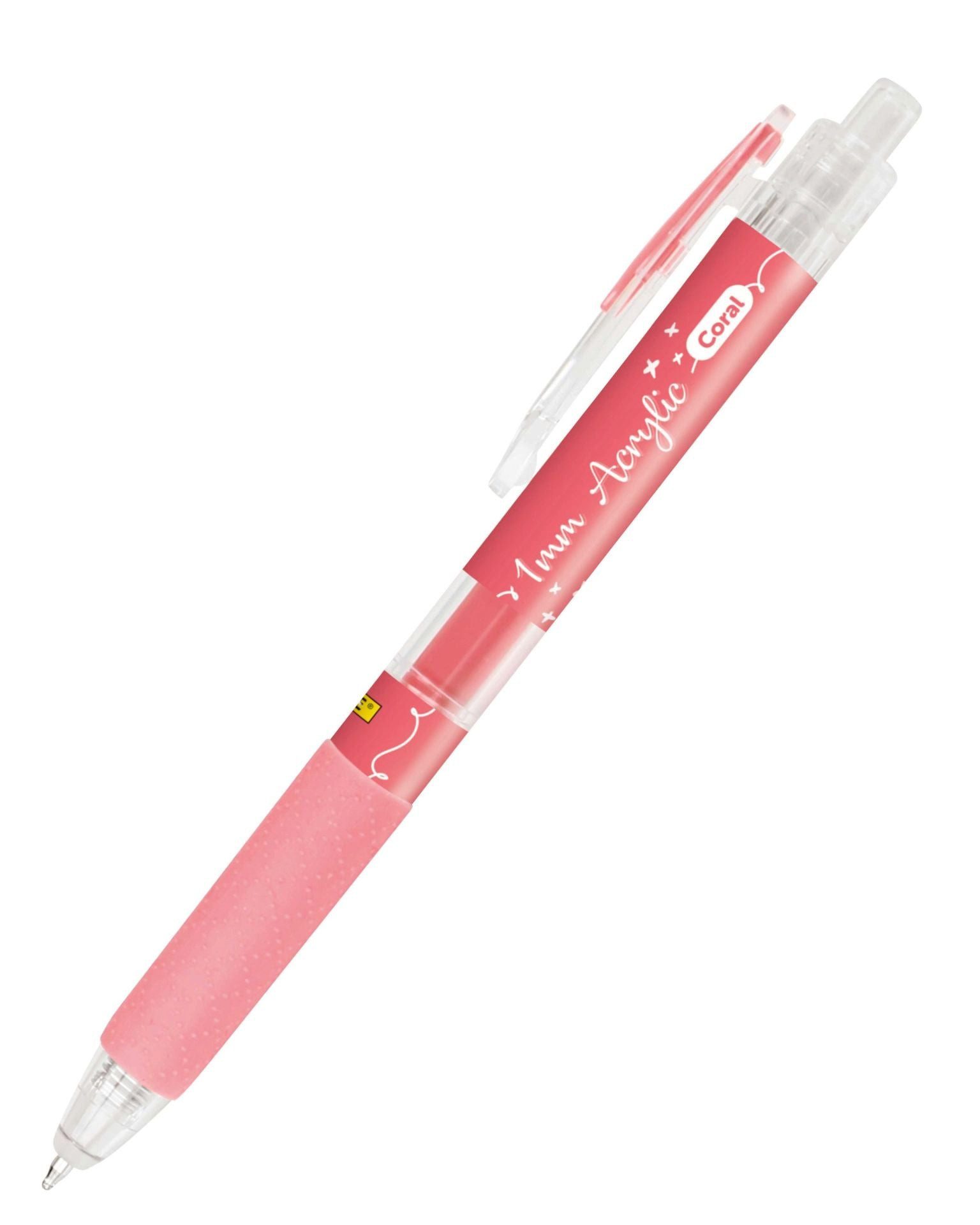 Online Pen Künstlerstift ONLINE Calli.Brush Acrylic Liner Koralle 1mm Spitze 12 Farben