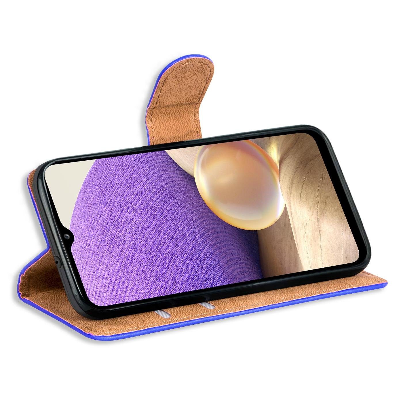 CoolGadget Handyhülle Wallet Klapp Tasche Book Case für Samsung Galaxy A32 5G 6,5 Zoll, Hülle Klapphülle Flip Cover Etui Schutzhülle – Bild 3 von 5