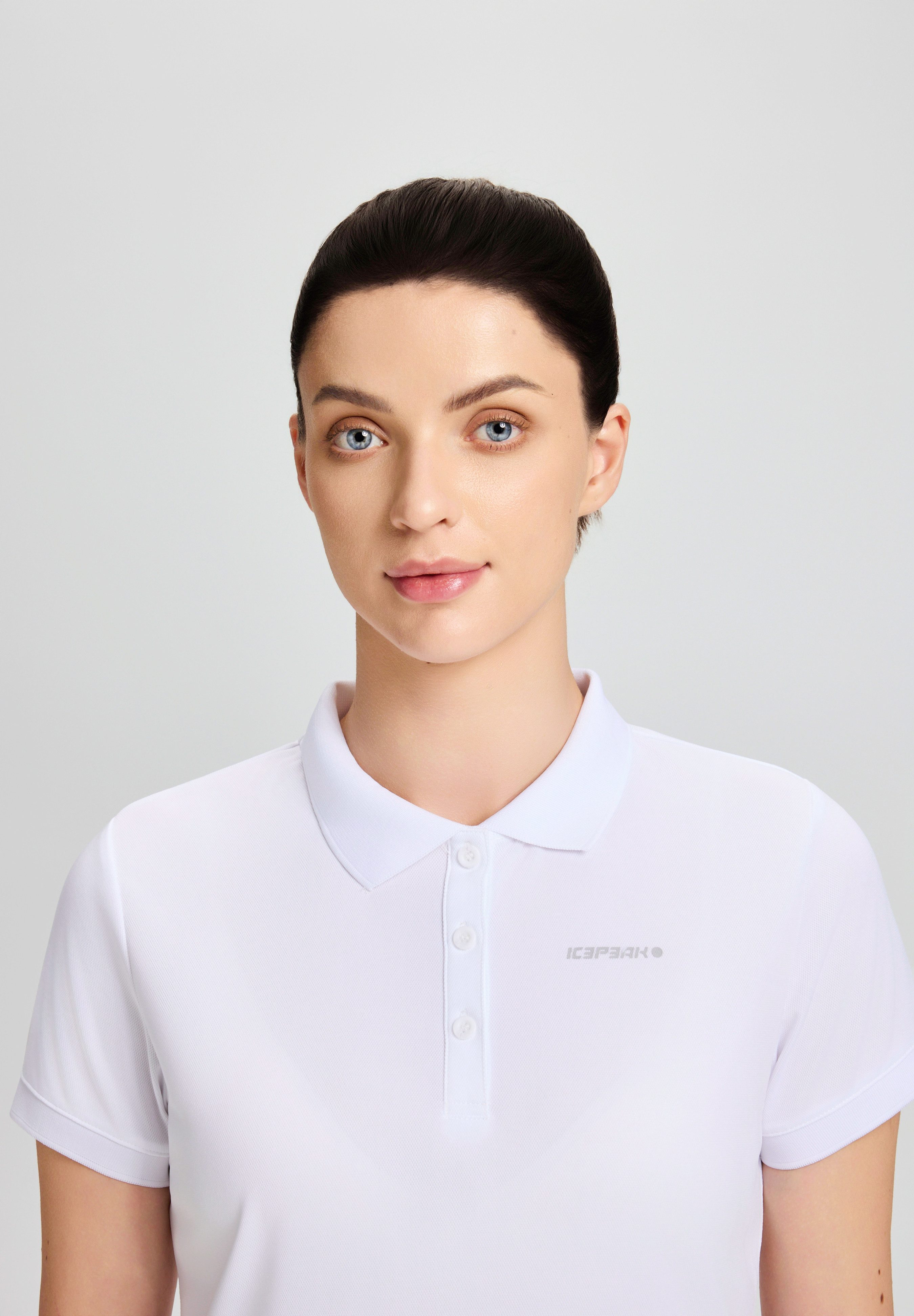 Icepeak Poloshirt BAYARD sportlicher Stil, aus Polyester, schnelltrocknend, pflegeleicht