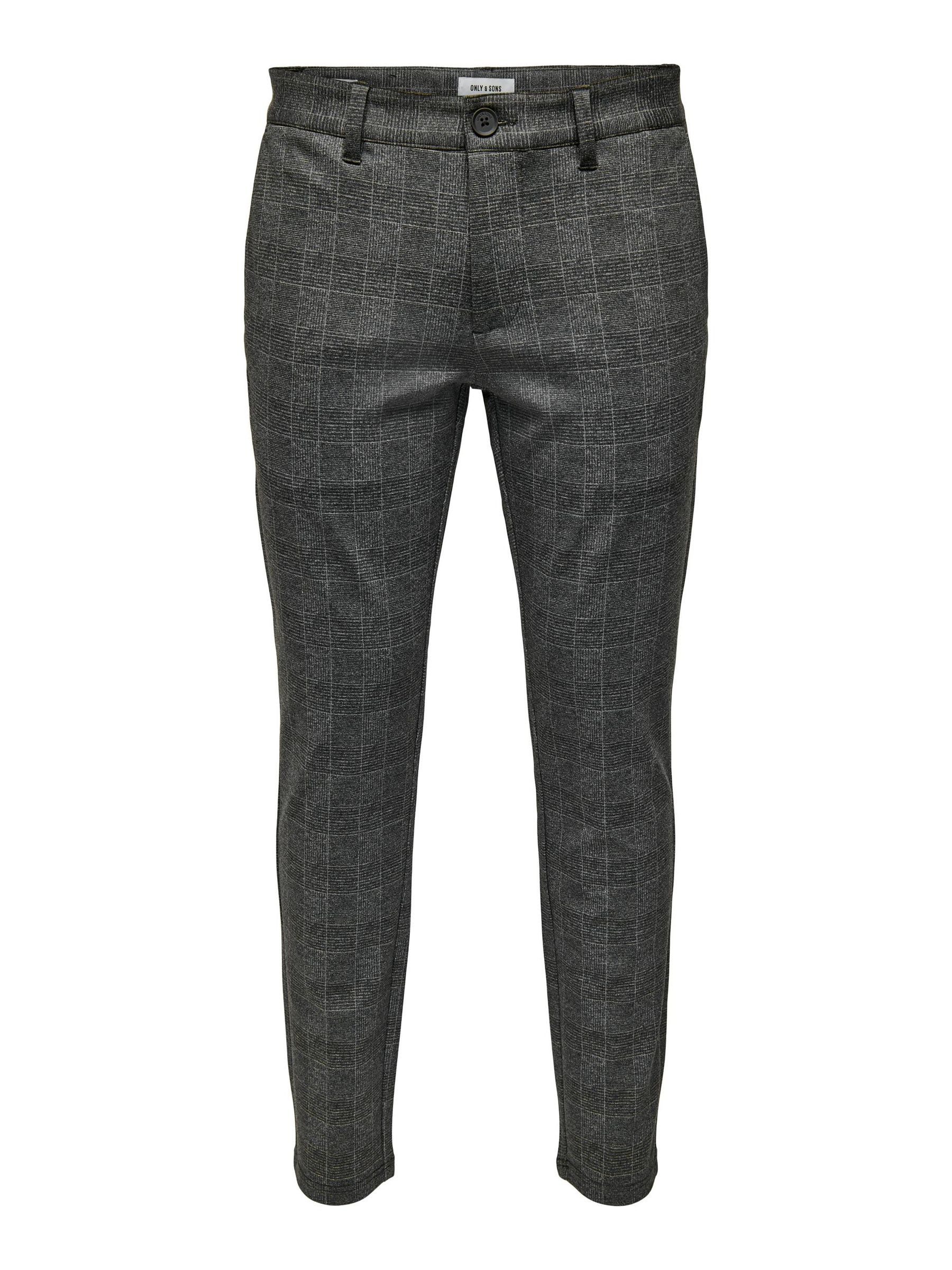 ONLY & SONS Chinohose Stoffhose Karierte Stretch Trousers ONSMARK ONSMARK S günstig online kaufen