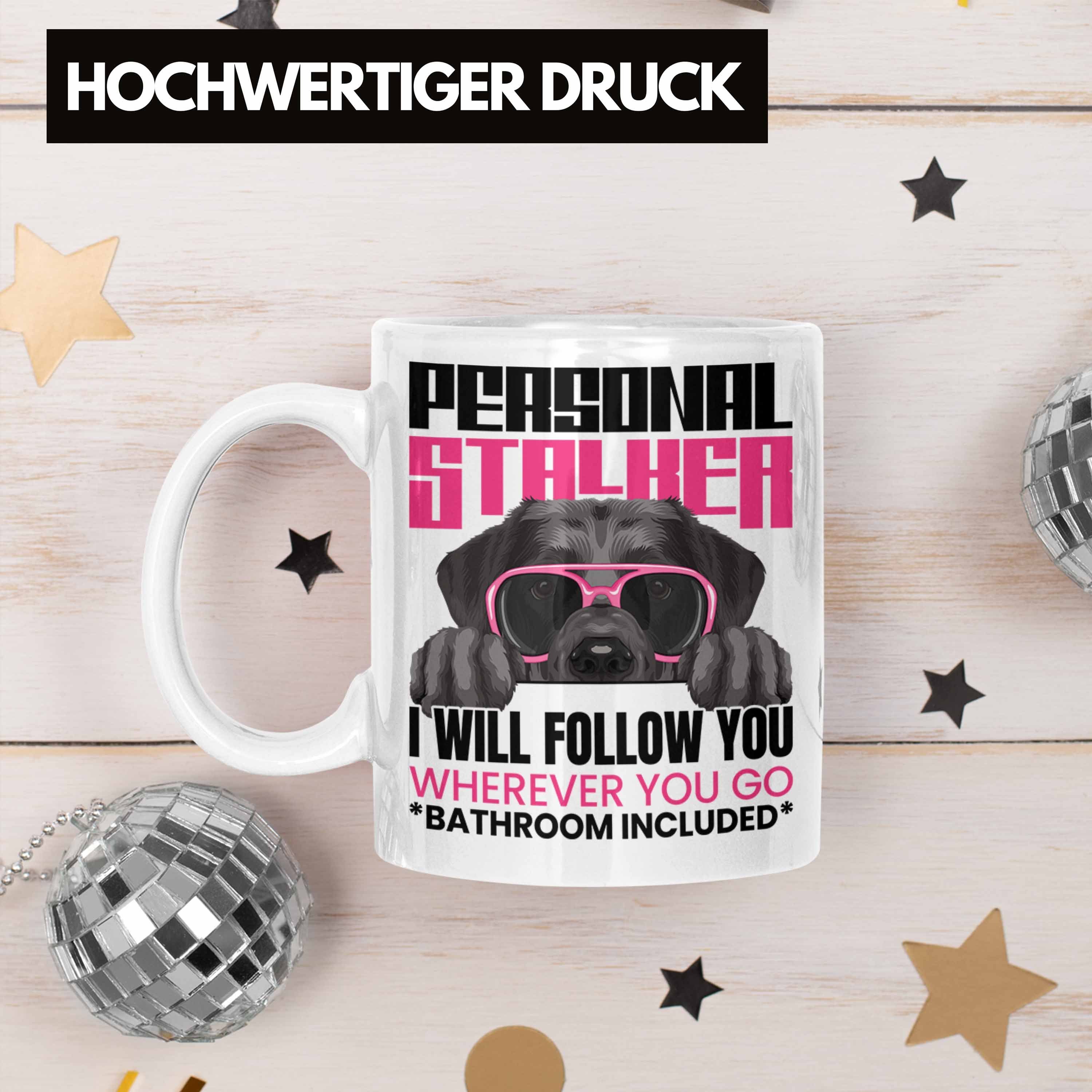 Trendation Spruch Lustiger Besitzerin Geschenk Person Labrador Weiss Geschenkidee Tasse Tasse