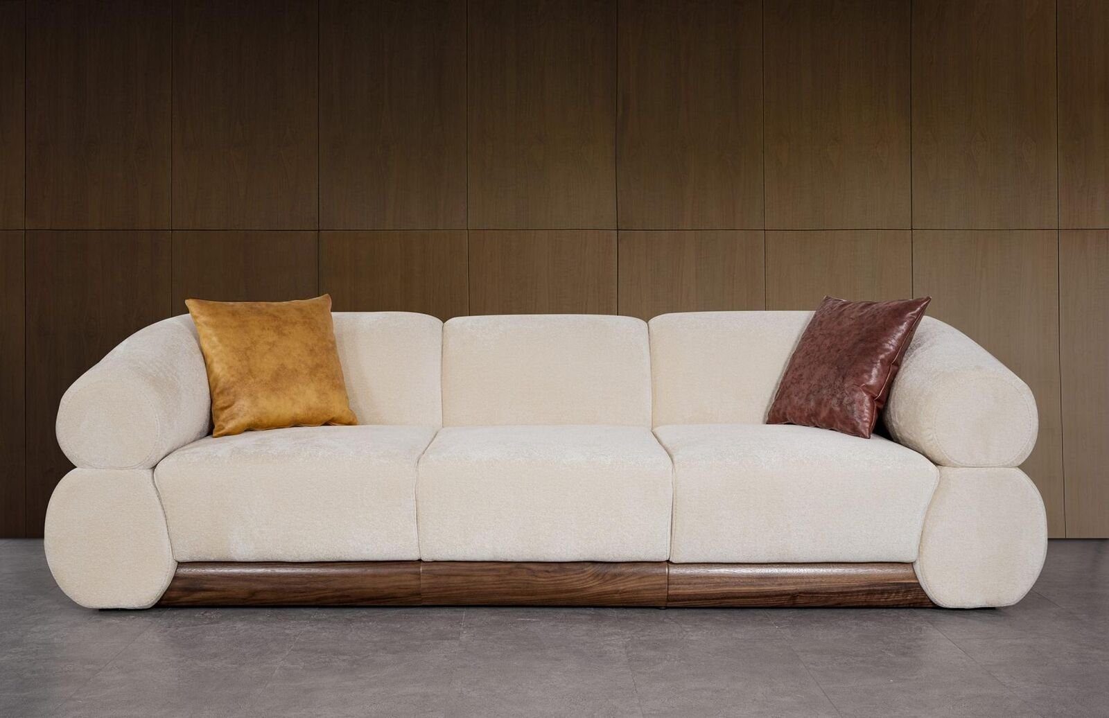 JVmoebel Sofa Sofa Viersitzer Luxus Design Sofas Möbel Wohnzimmer Couch Polster, 1 Teile, Made in Europa