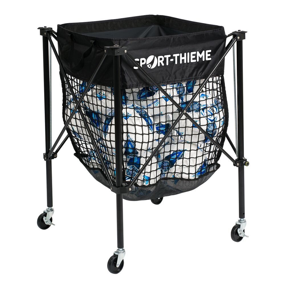Sport-Thieme Ballwagen Aufbewahrungswagen Ball-Carrier, 2-in-1: Transport- und Aufbewahrungswagen