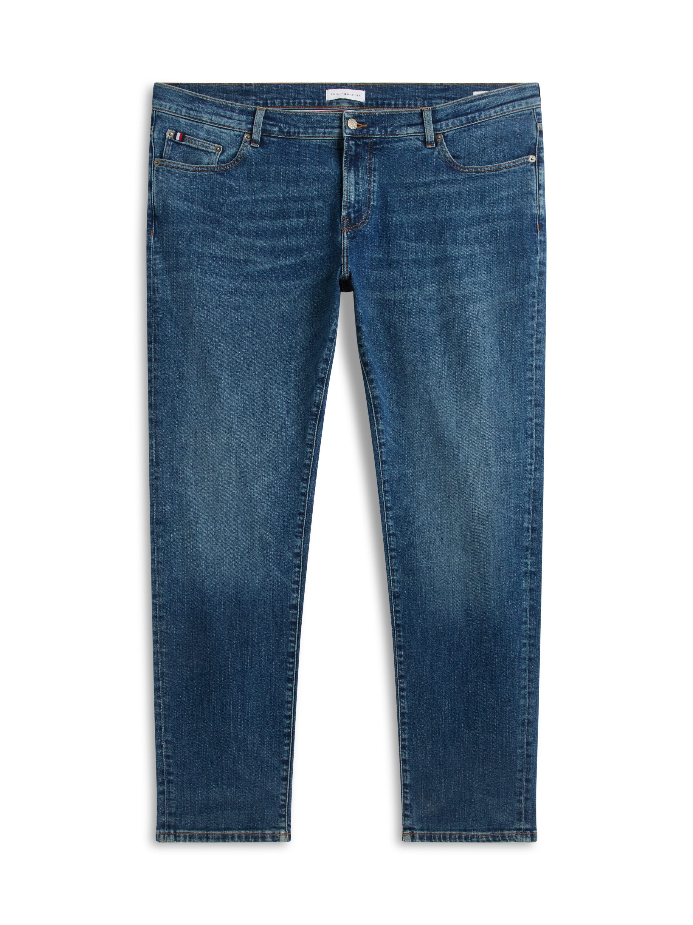 Tommy Hilfiger Big & Tall Regular-fit-Jeans BT-MADISON mit Fade-Effekten, regular fit, gerades Bein, Große Größen – Bild 5 von 5