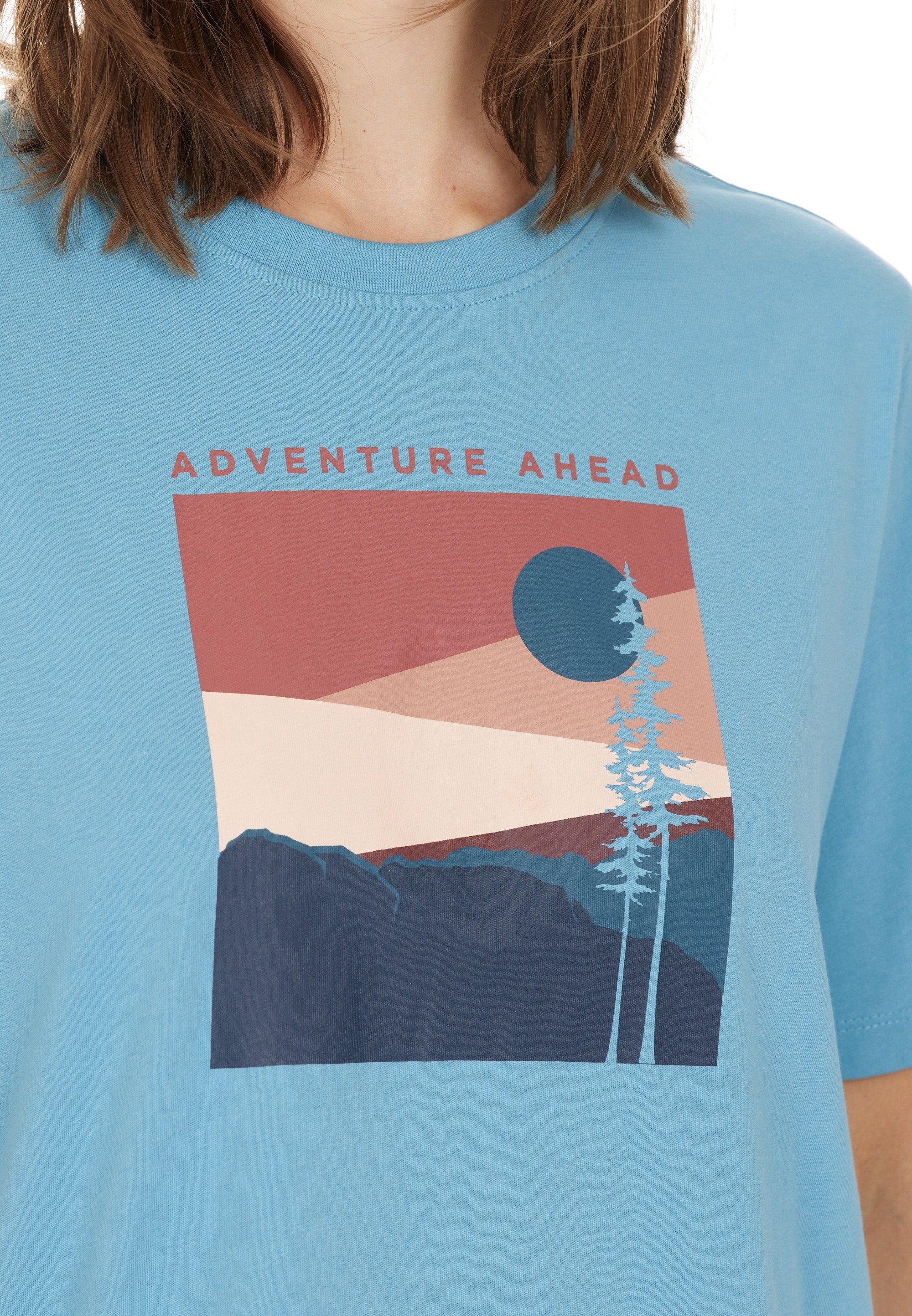 (1-tlg) Wendy WHISTLER aquablau Funktion mit T-Shirt atmungsaktiver
