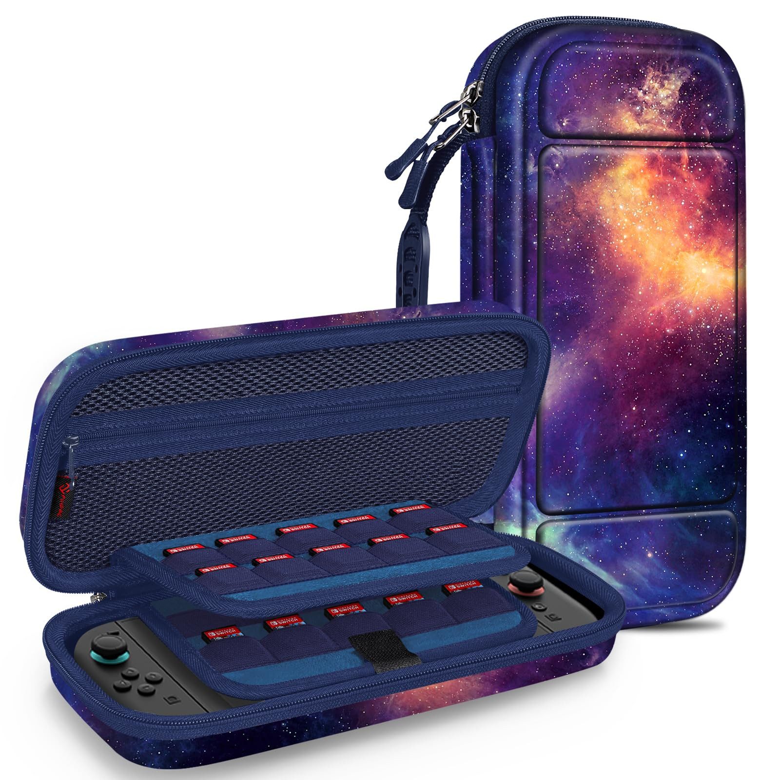 Fintie Nintendo-Schutzhülle Tasche für Nintendo Switch 2(2025 Modell) - Tragetasche, mit 20 Spielkartenhaltern und Haltegurt für Switch Konsole und Zubehör