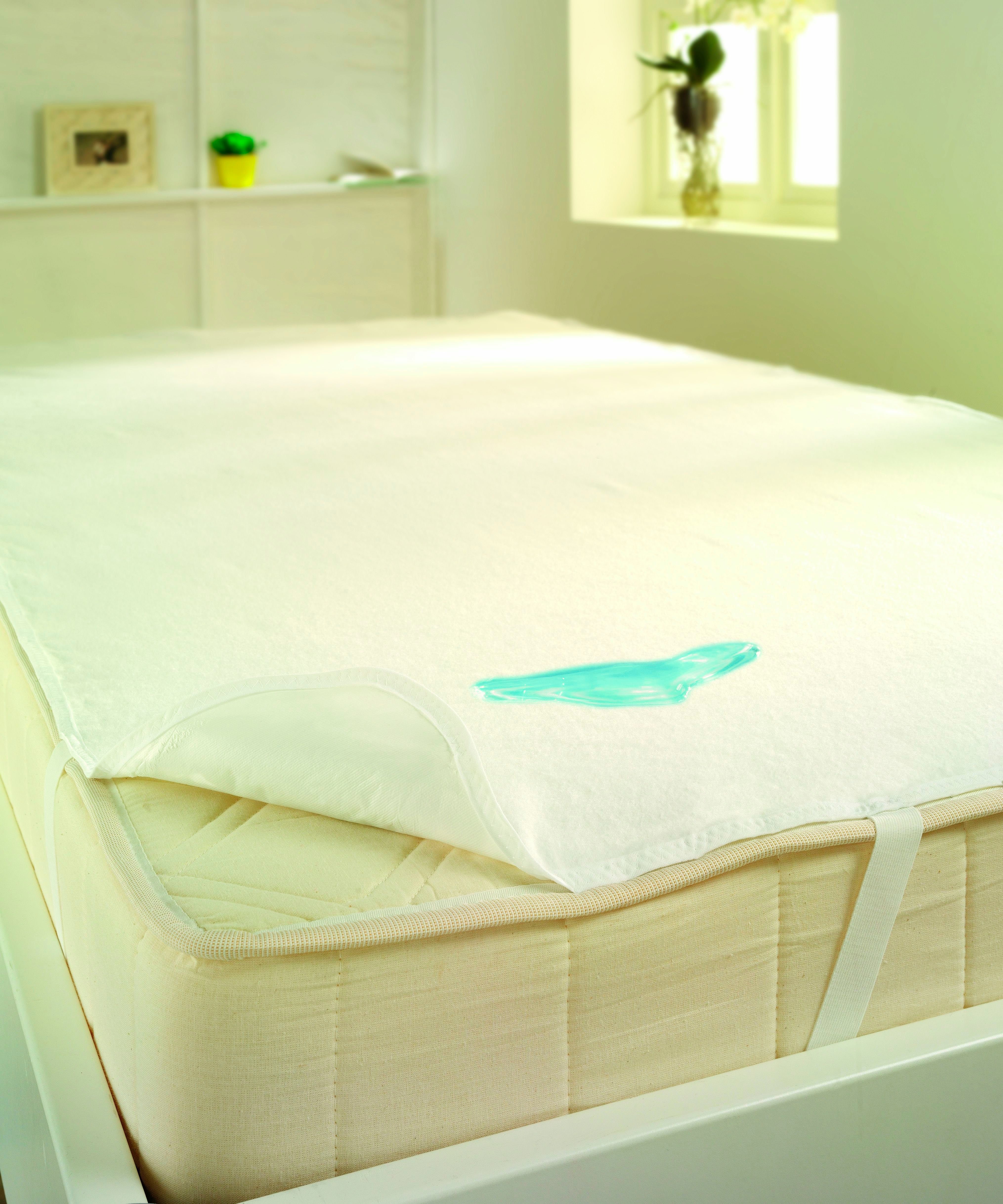 Matratzenauflage Protect & Care, 70x140, 90x200 cm und weiteren Größen, wasserdicht Dormisette Protect & Care, Auflage, Allergiker geeignet (Hausstauballergiker)