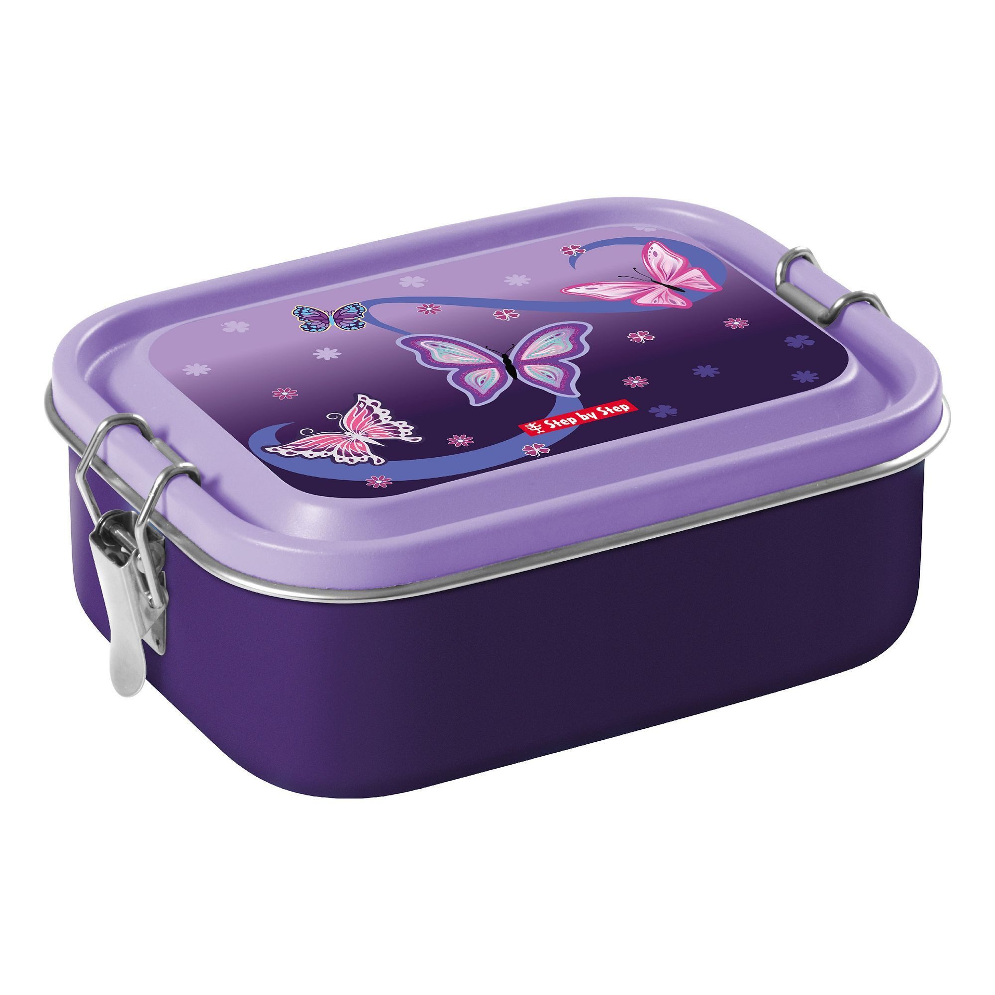 Step by Step Lunchbox, Edelstahl, Edelstahl
