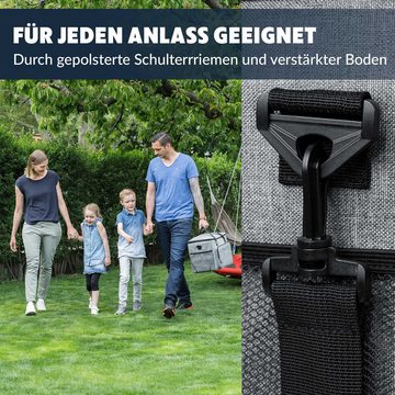 Obics Thermobehälter 30 Liter, Gross faltbar Kühltasche Isoliertasche für Essen in Tupperware