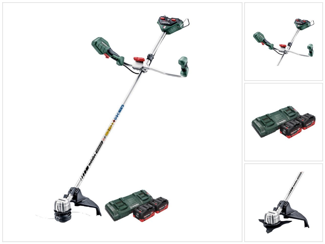 metabo Benzin-Motorsense FSB 36-18 LTX BL 40 Akku Freischneider 36 V (2x 18 V) Zweihandgriff