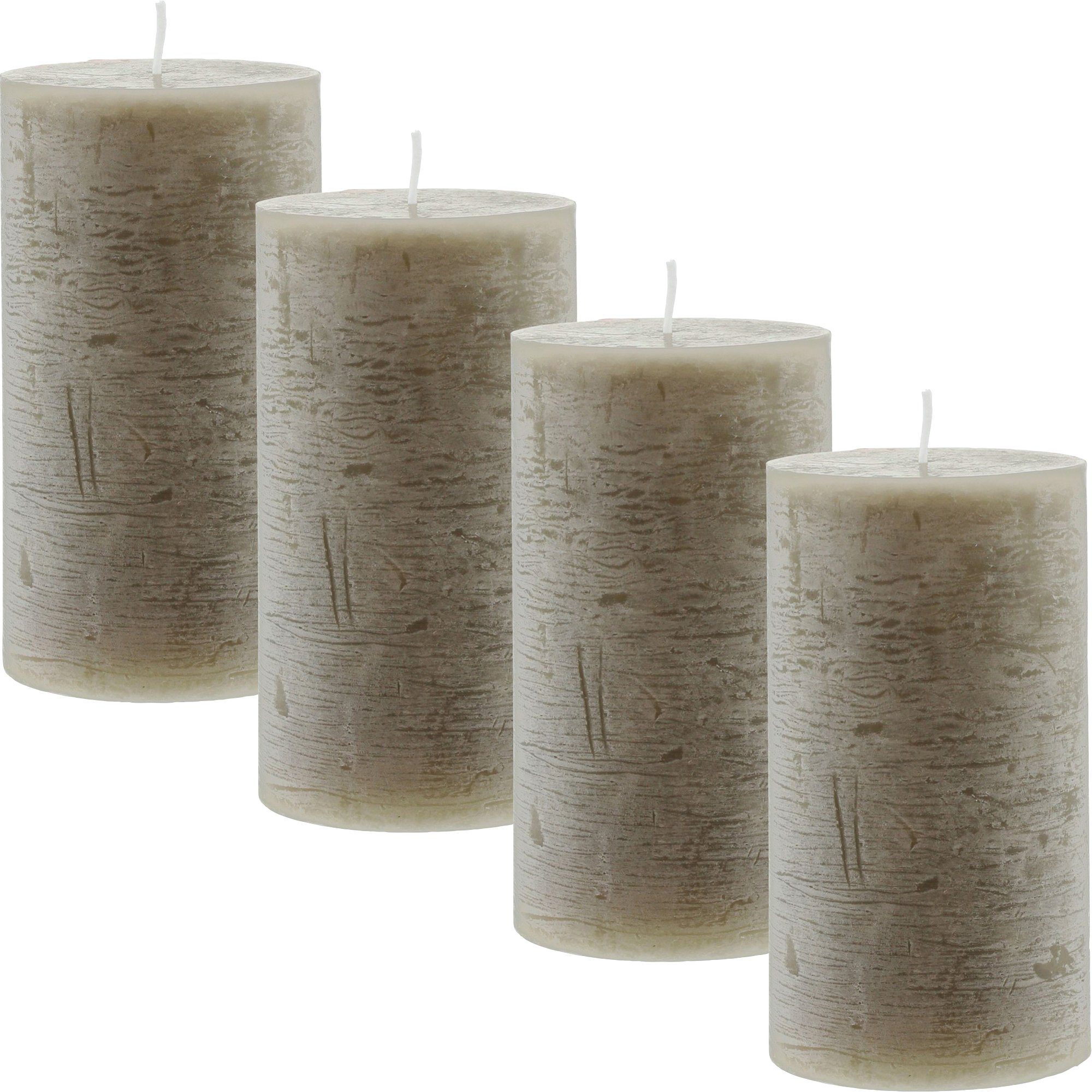 Duftkerze Kerze 4er-Pack, Uni günstig online kaufen