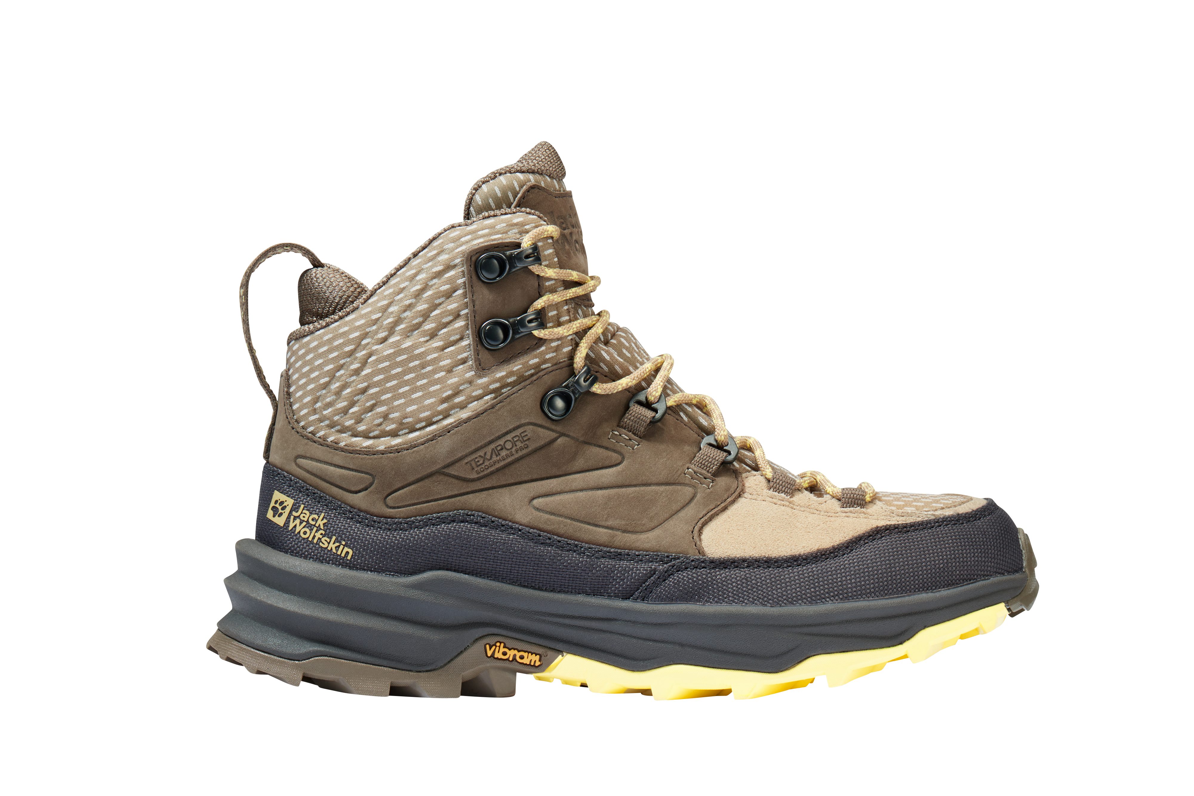 Jack Wolfskin CYROX TEXAPORE MID W Wanderschuh Wasserdicht, Trekkingschuh