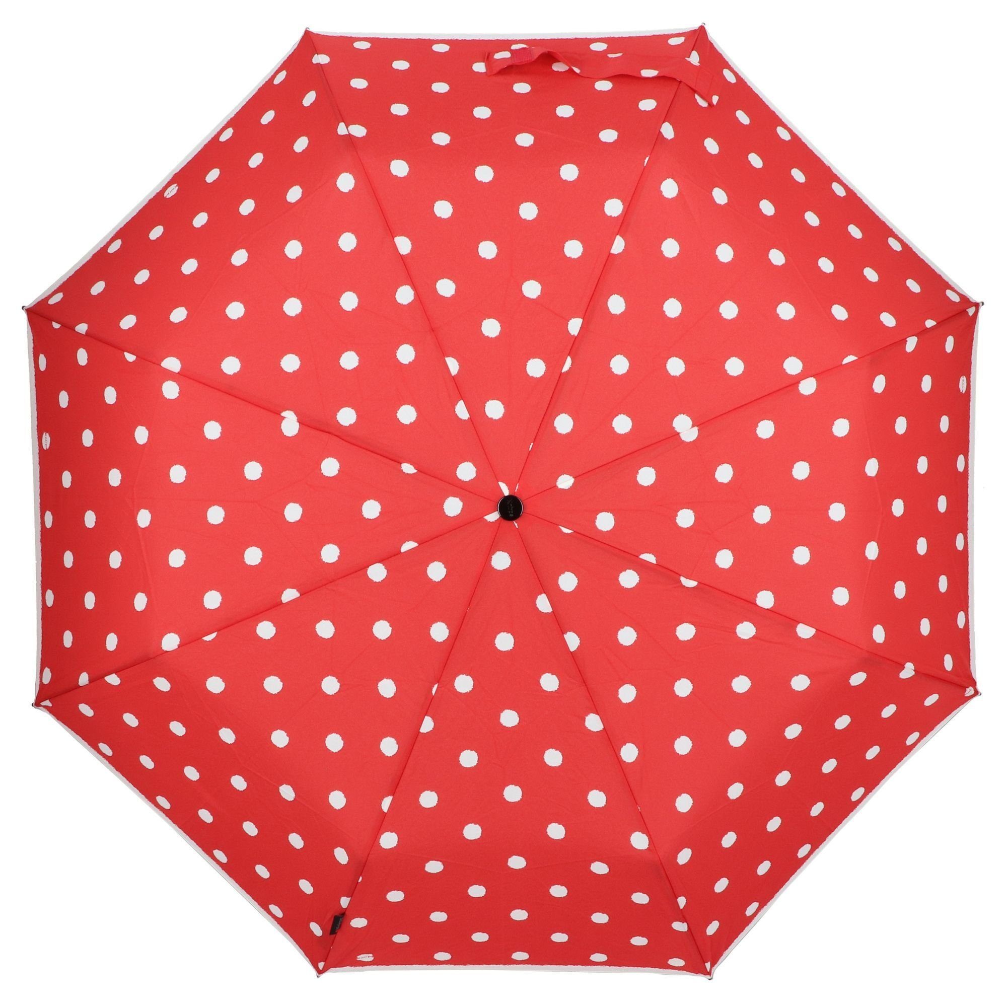 Taschenregenschirm art Knirps® dot red T.200