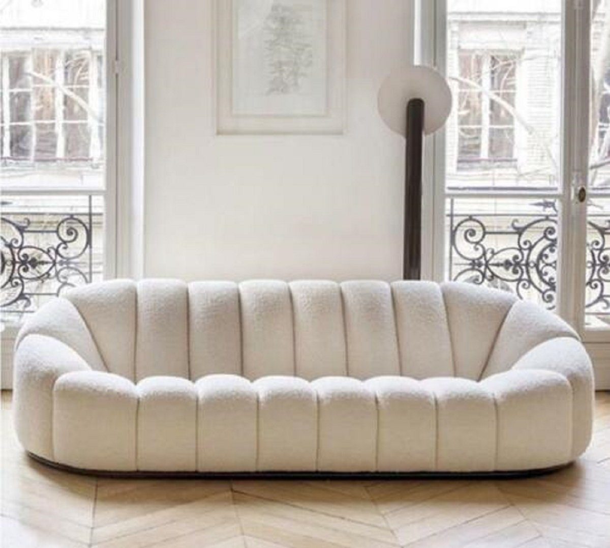 JVmoebel Sofa, Textil Sitzer Dreisitzer Relax Möbel Neu Design 3 Lounge Sitz Sofa