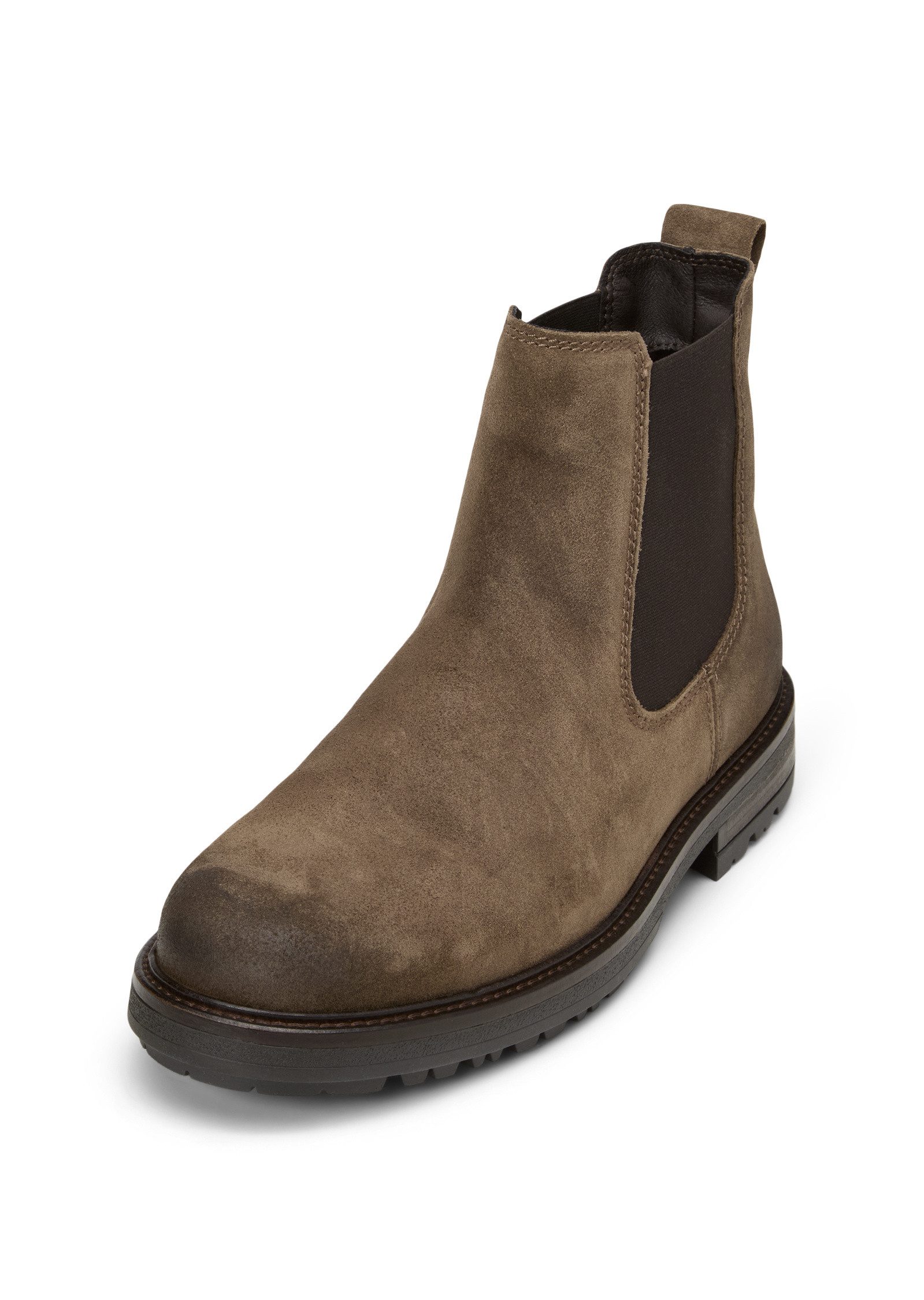 Marc O'Polo aus edlem Velours-Rindleder Chelseaboots günstig online kaufen