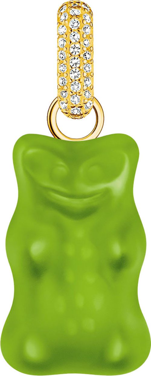 THOMAS SABO Кулоны THOMAS SABO x HARIBO Schmuck: Großer Anhänger Goldbär, mit Kristallglas, Zirkonia (synth)