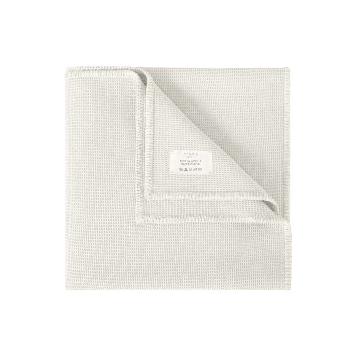 Wolldecke Decke Piqué Baumwolldecke 150 x günstig online kaufen