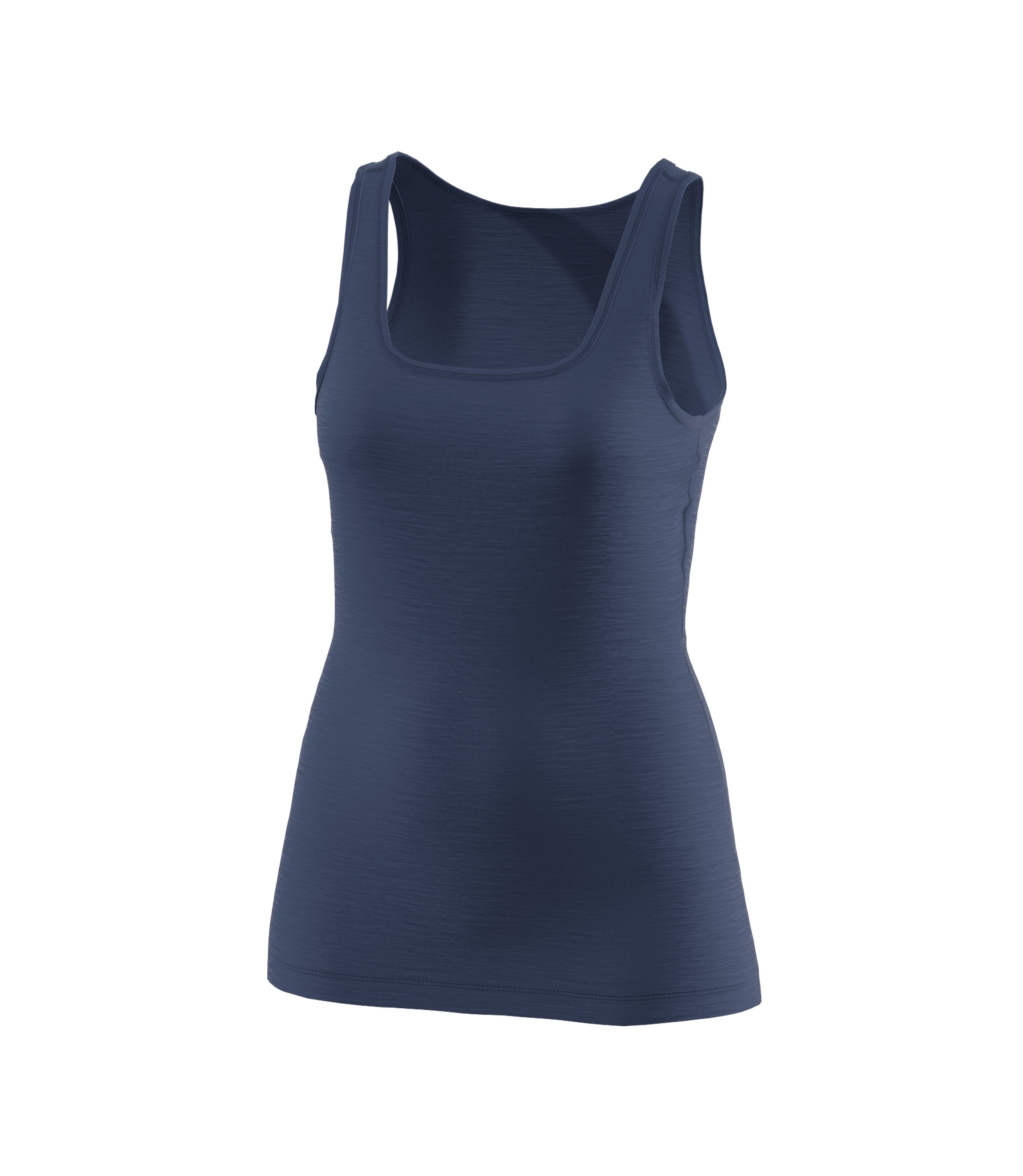 Funktionsunterhemd W SINGLET MERINO LIGHT DARK BLUE