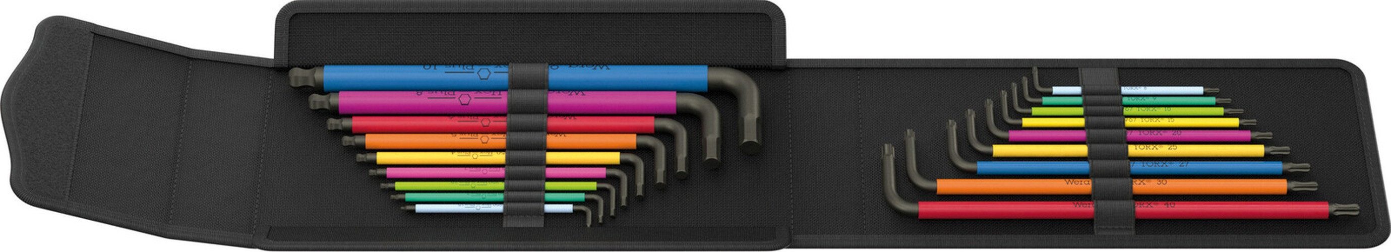 Innensechskantschlüssel Wera Big Pack Multicolour Winkelschlüssel Innensechskant (metrisch) /