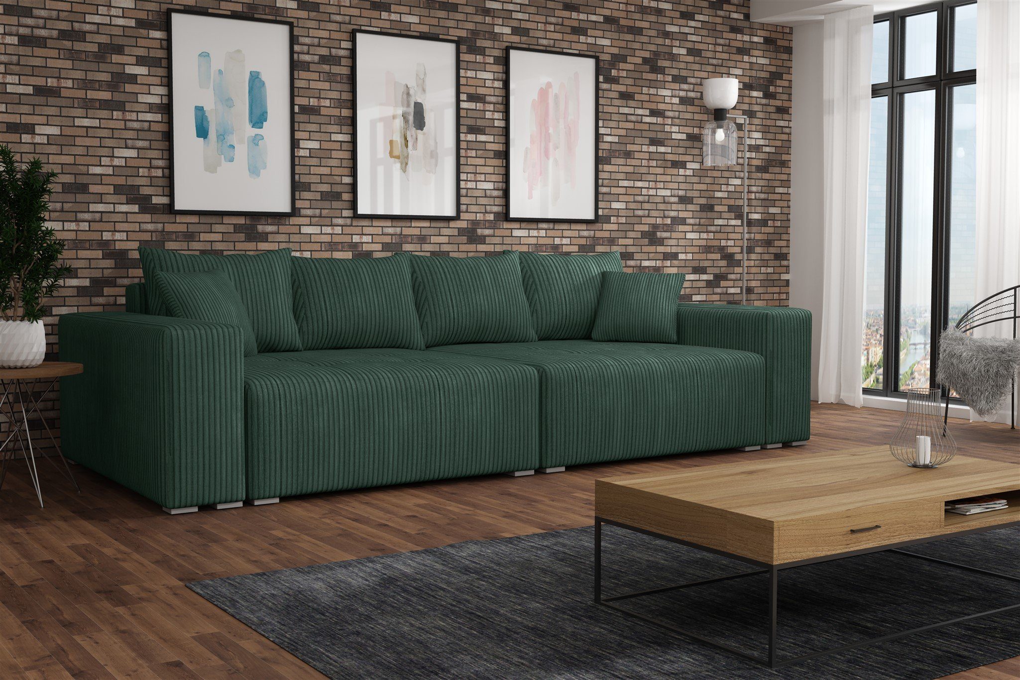 Fun Möbel Big-Sofa Megasofa Couchgarnitur REGGIO günstig online kaufen