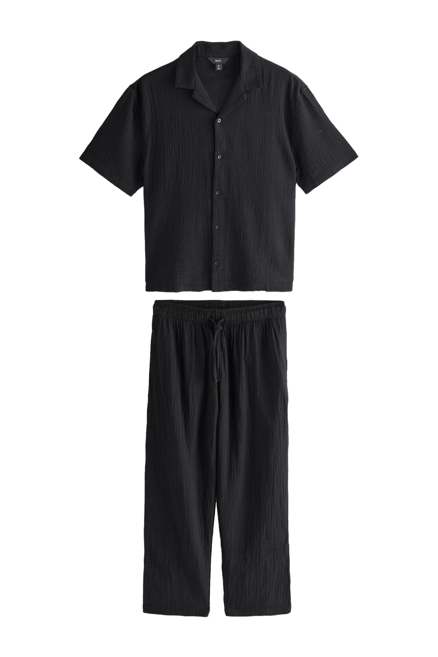 Next Pyjama Kurzarm-Pyjama aus Musselin (2 tlg) günstig online kaufen