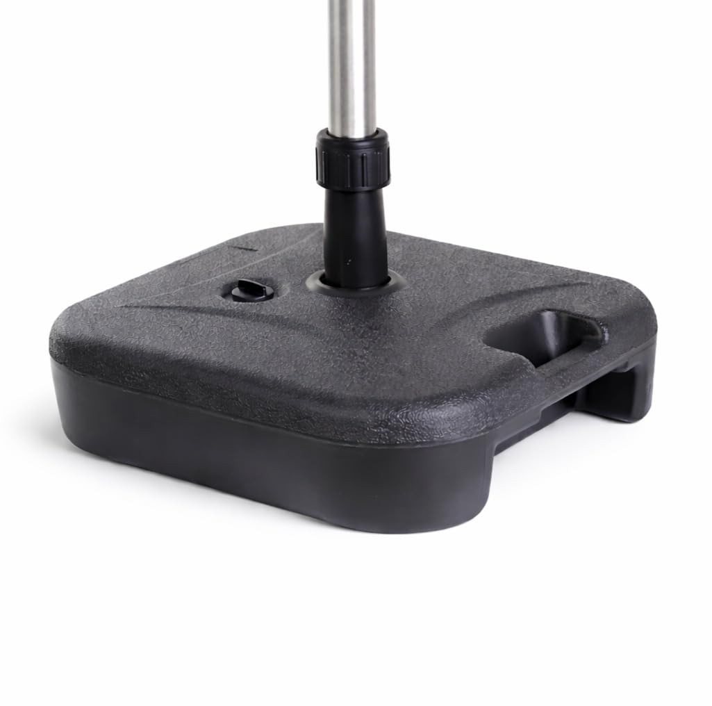 Gartiva® Schirmständer Sonnenschirmständer Ampelschirme – Schirmgewichte Bodenkreuz