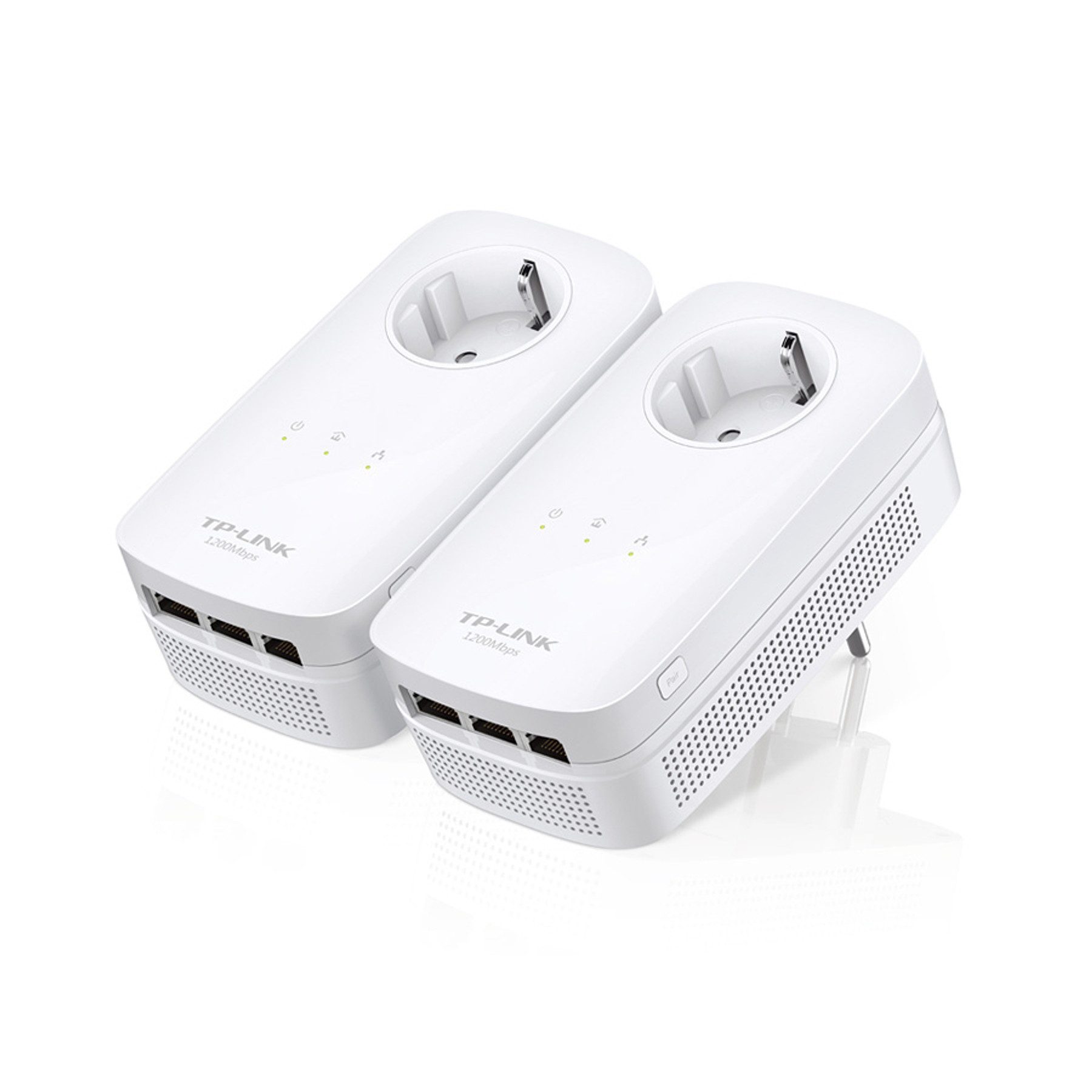 tp-link TP-LINK Gigabit-Powerline-Set TL-PA8030PKIT, AV1200, 3 LAN-Ports Netzwerk-Adapter