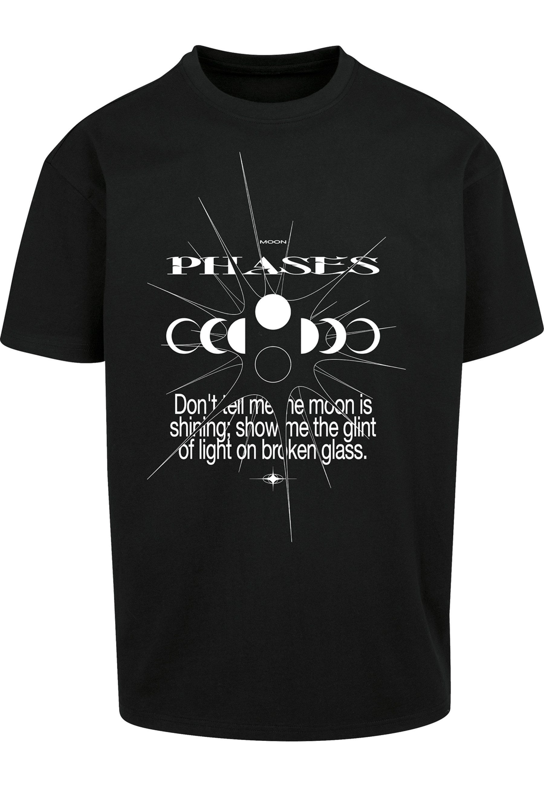 Kurzarmshirt Upscale by Mister Tee Unisex Moon Phases Tee
