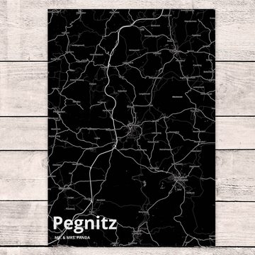 Mr. & Mrs. Panda Postkarte Pegnitz - Geschenk, Geschenkkarte, Einladung, Karte, Stadt Dorf Karte