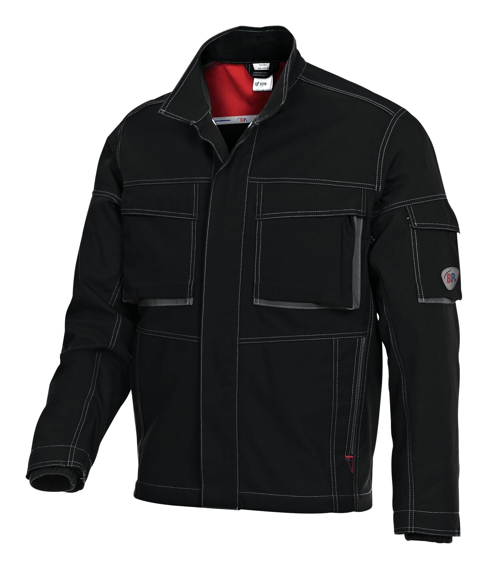 bp Arbeitsjacke 1795 720, Größe 52/54, schwarz