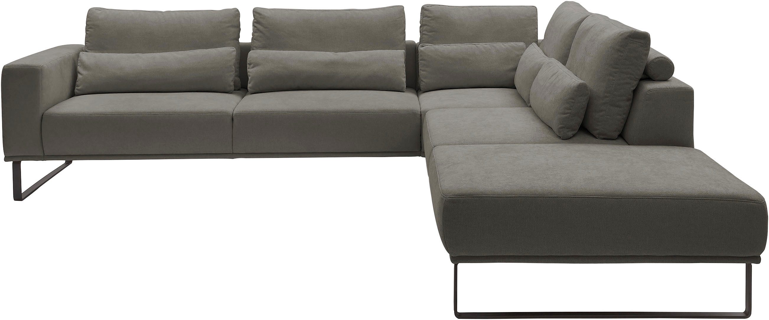 Ecksofa JustB! PM100 Federkern & Kaltschaum, bequem, Breite 308cm, L-Form