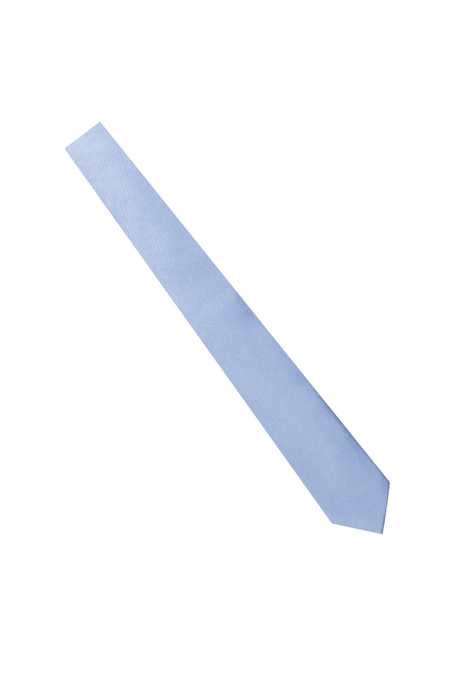 Krawatte Breit Uni Schwarze (7cm) Rose seidensticker Blau