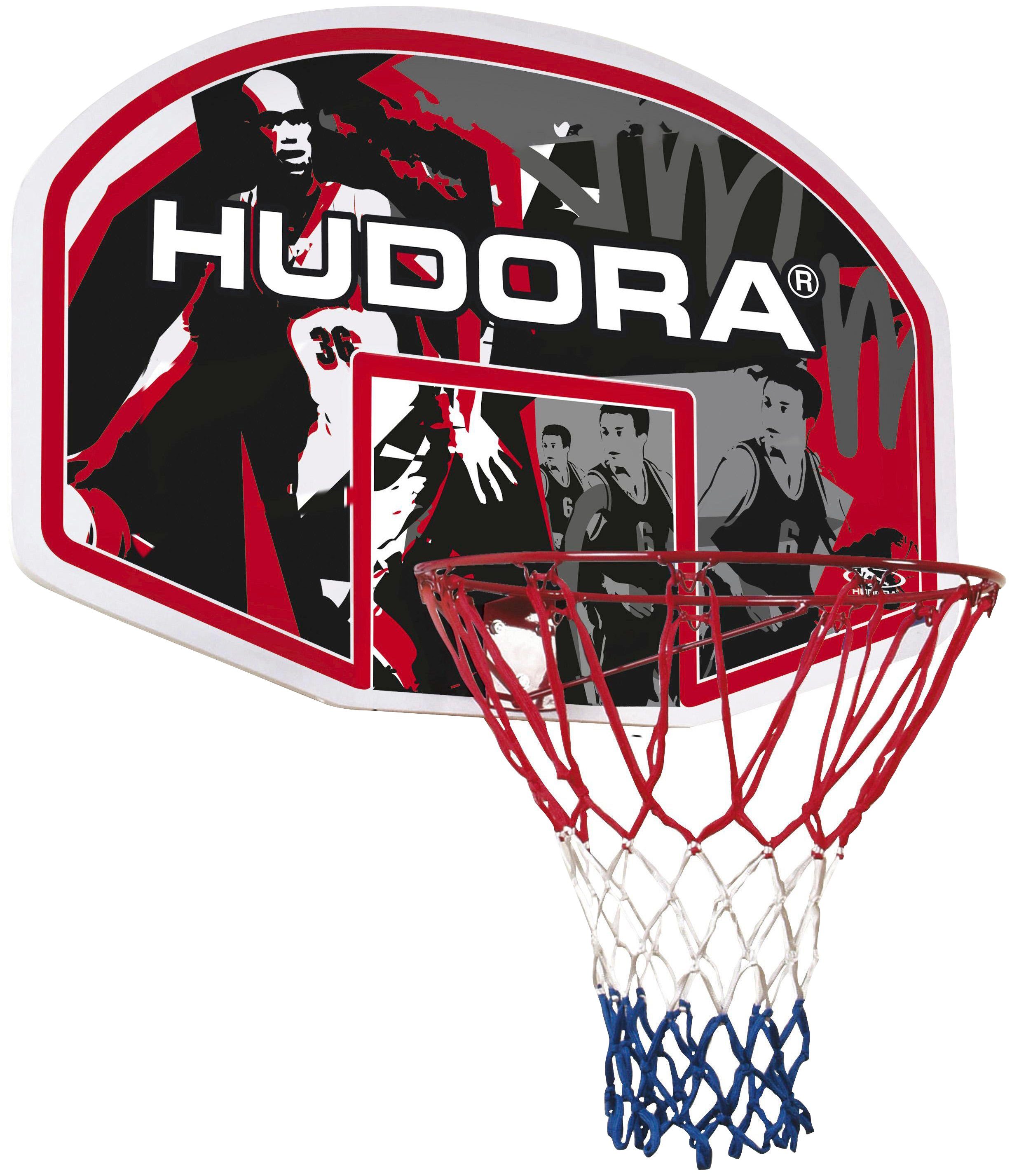 Basketball-Board) Hudora (Set, In-/Outdoor Hudora Basketballkorb Basketballkorb mit