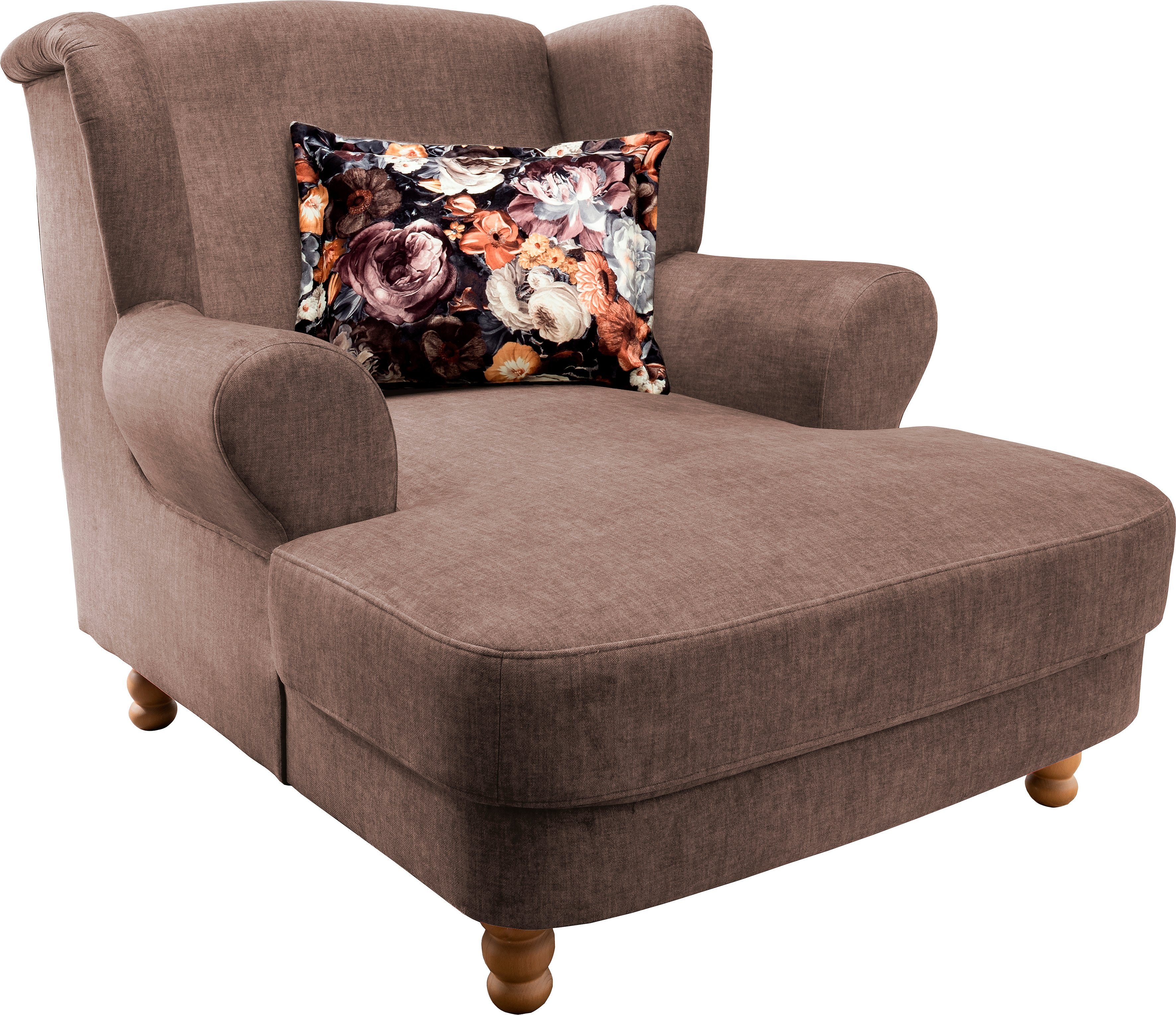 Home affaire Loveseat Tassilo Big Mega Ohrensessel, viel Platz und bequem, Breite 121cm – Bild 2 von 5