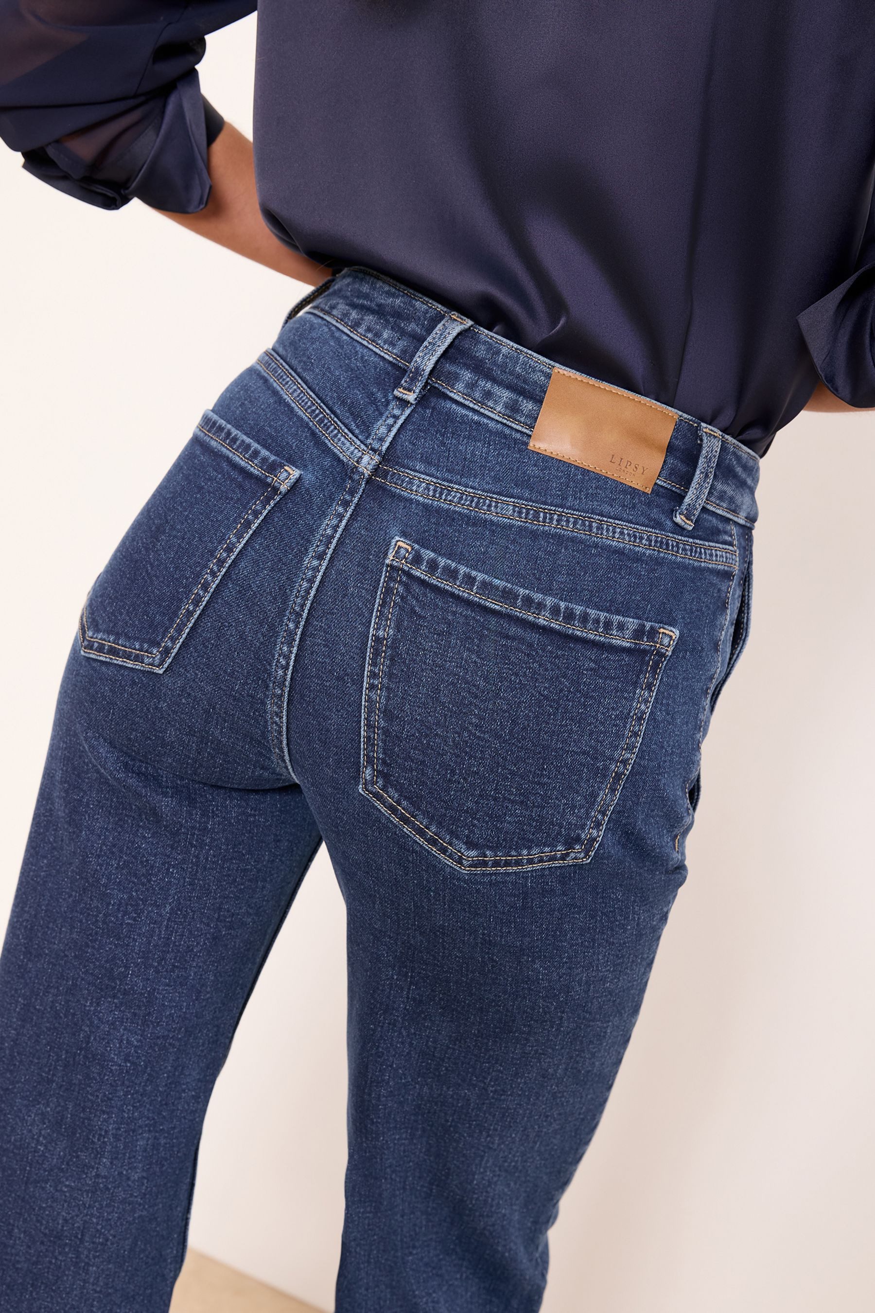 LIPSY Schlagjeans Lipsy Matrosen Jeans mit Schlag, Kurzgröße (1-tlg) günstig online kaufen