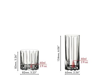 RIEDEL THE WINE GLASS COMPANY Cocktailglas Riedel Drink Specific Glassware Rocks & Highball Set, Glas