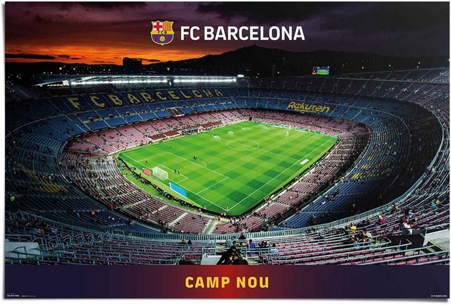 Reinders! Poster »Barcelona - Camp Nou Fußball - Stadion - Spanien«, (1 Stück)-Otto