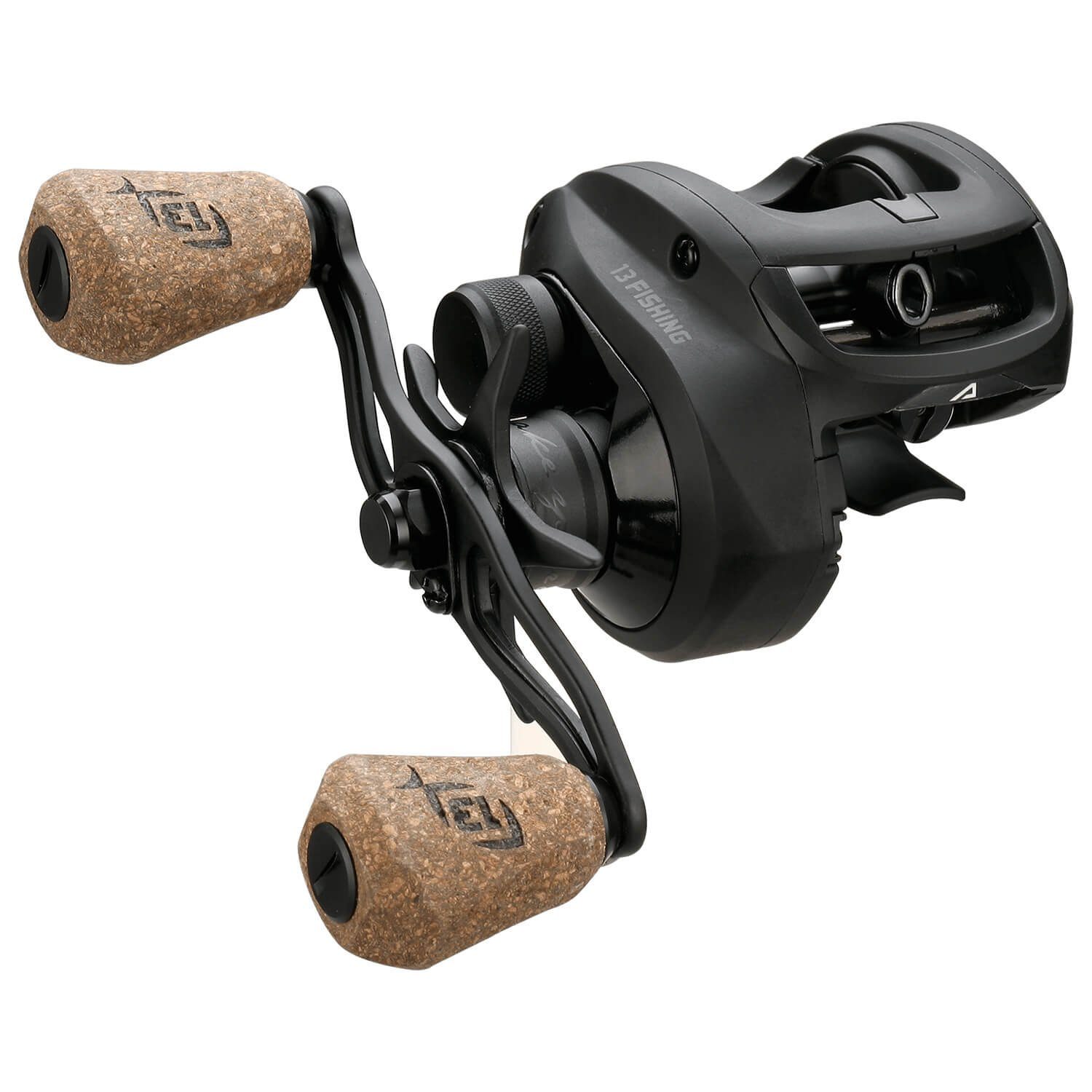 13 Fishing Baitcastrolle 13 Fishing Baitcastrolle Concept A2), Übersetzung 8.3:1, HD Aluminiumrahmen mit Ocean Armor 2 Bearbeitung und Anti-Elektrolyse-Schraubpads, H.A.M. Getriebe aus gehärtetem Messing und mit japanischer Hamai-Präzision geschnitten, 10kg / 22 lb Bulldog Drag System, 7 Kugellager (2 hoch korrosionsbeständige Kugellager, 4 rostfreie Kugellager, 1 Dead Stop Anti-Reverse Kugellager), Arrowhead Line Guide, Verstärkte Kupplungsnocke, KeepR integrierter Hakenhalter, Harteloxierte Schneckengetriebe der Generation 2, Reibungsarmes 6-Wege-Bremssystem, Beetle Wing Rapid Access Seitenplattensystem, Dead Stop Anti Reverse, Rollengröße: 2000