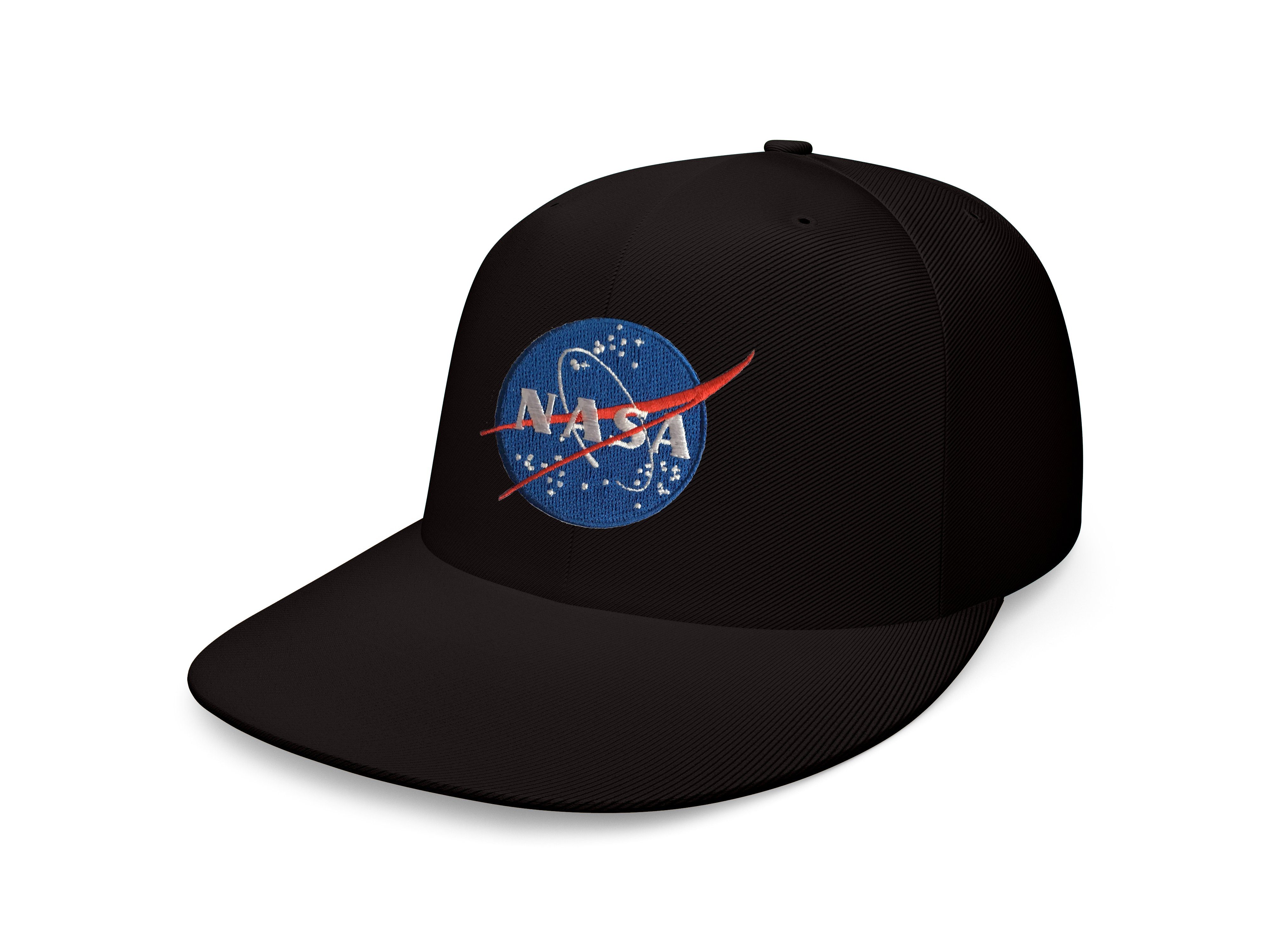 Blondie & Brownie Snapback Cap Unisex Erwachsene Nasa Stick Patch Apollo Astronuat Mars Mond X Space One Size