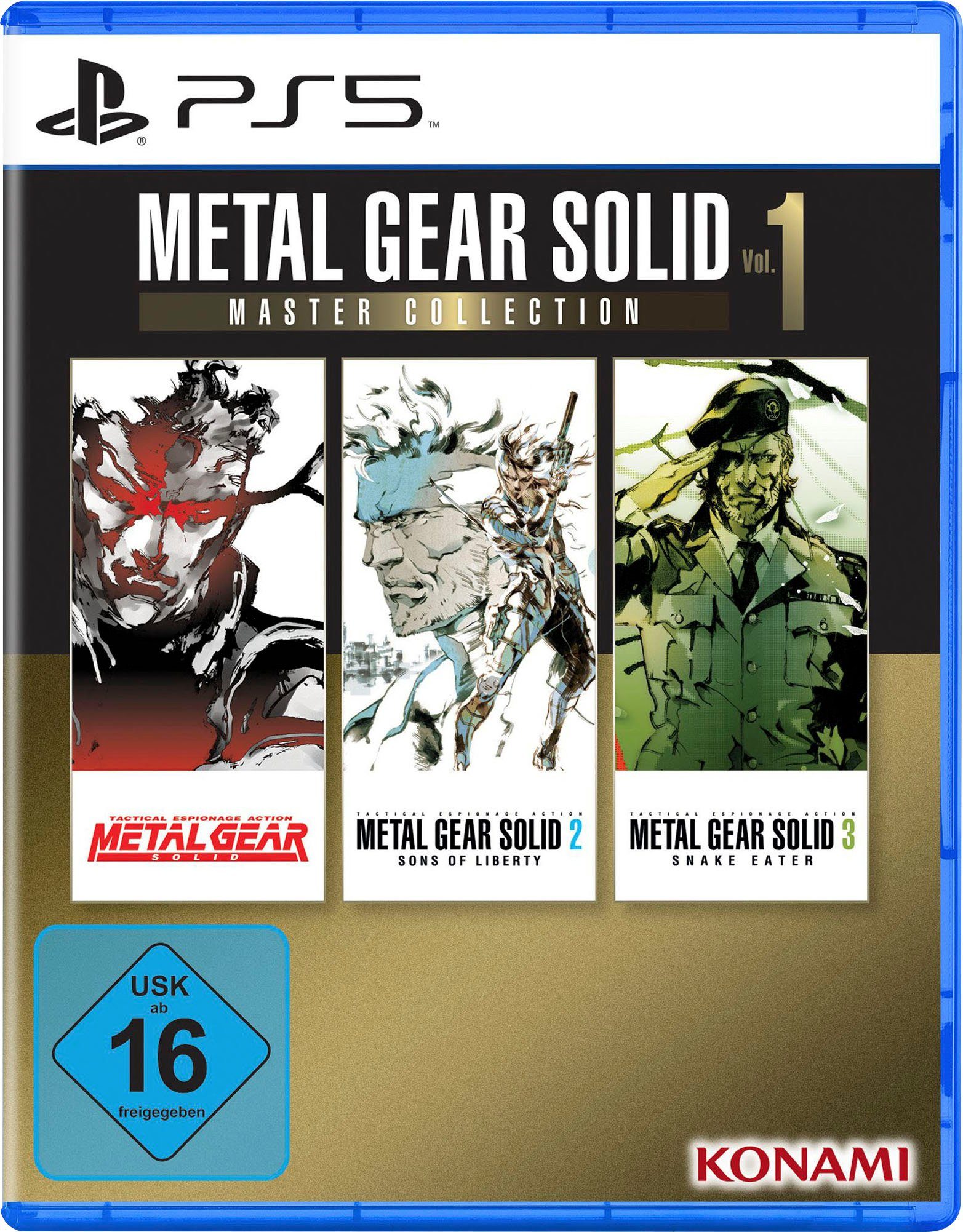 Metal Collection Gear PlayStation Solid 1 5 Konami Vol. Master