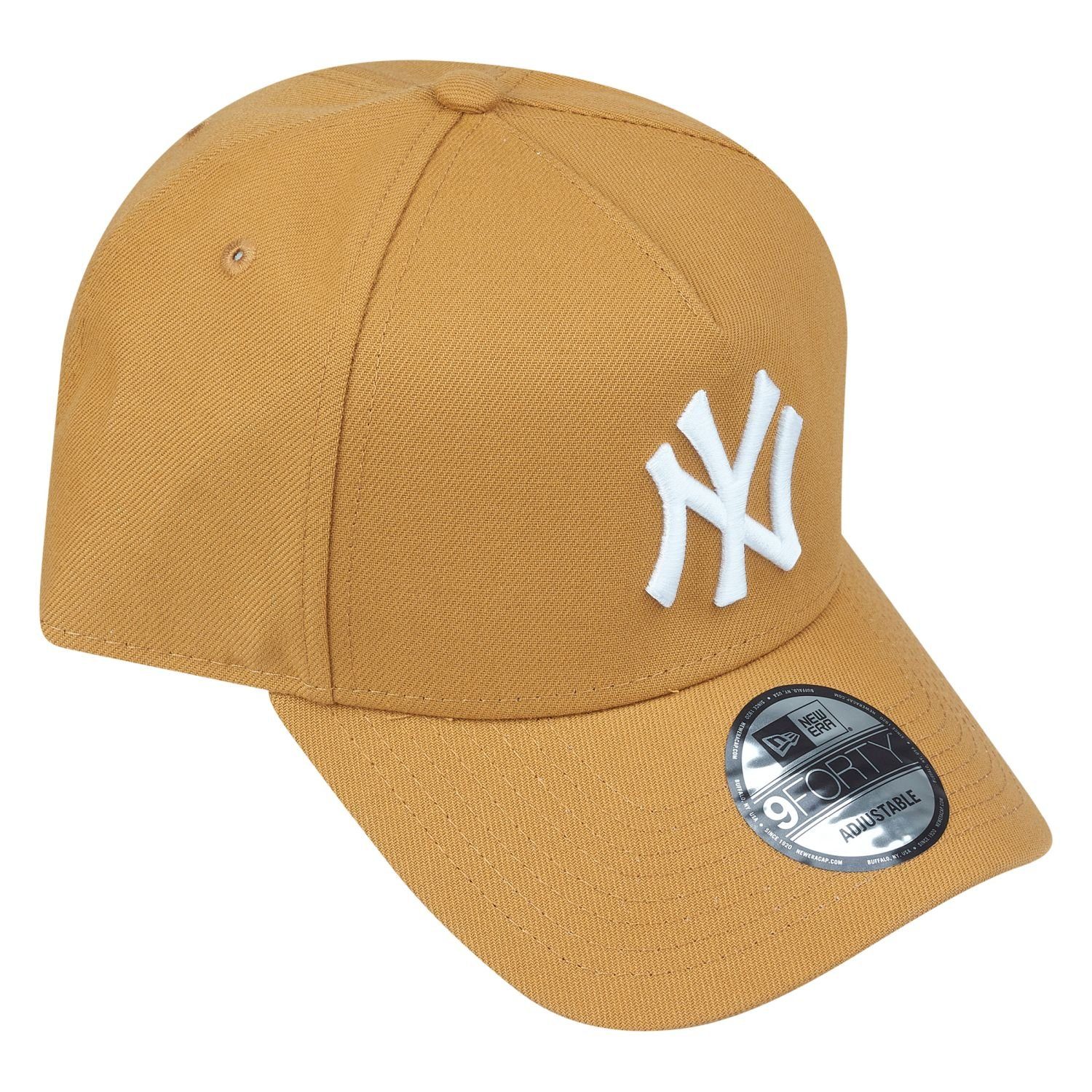 9Forty New Cap Trucker New Era Tan/Weiß Trucker Yankees York